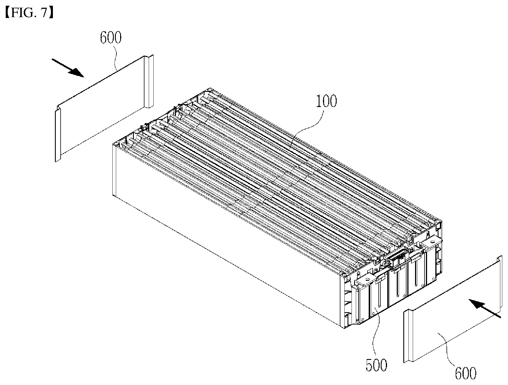 Patent US12620669 Figure 7 – Battery module and battery pack including the same