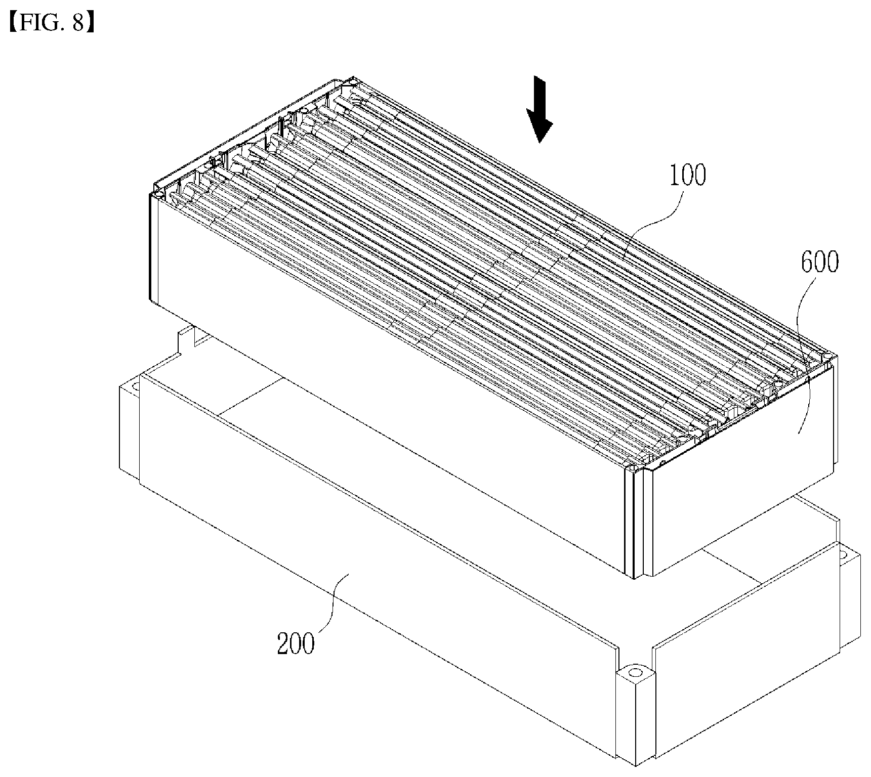 Patent US12620669 Figure 8 – Battery module and battery pack including the same