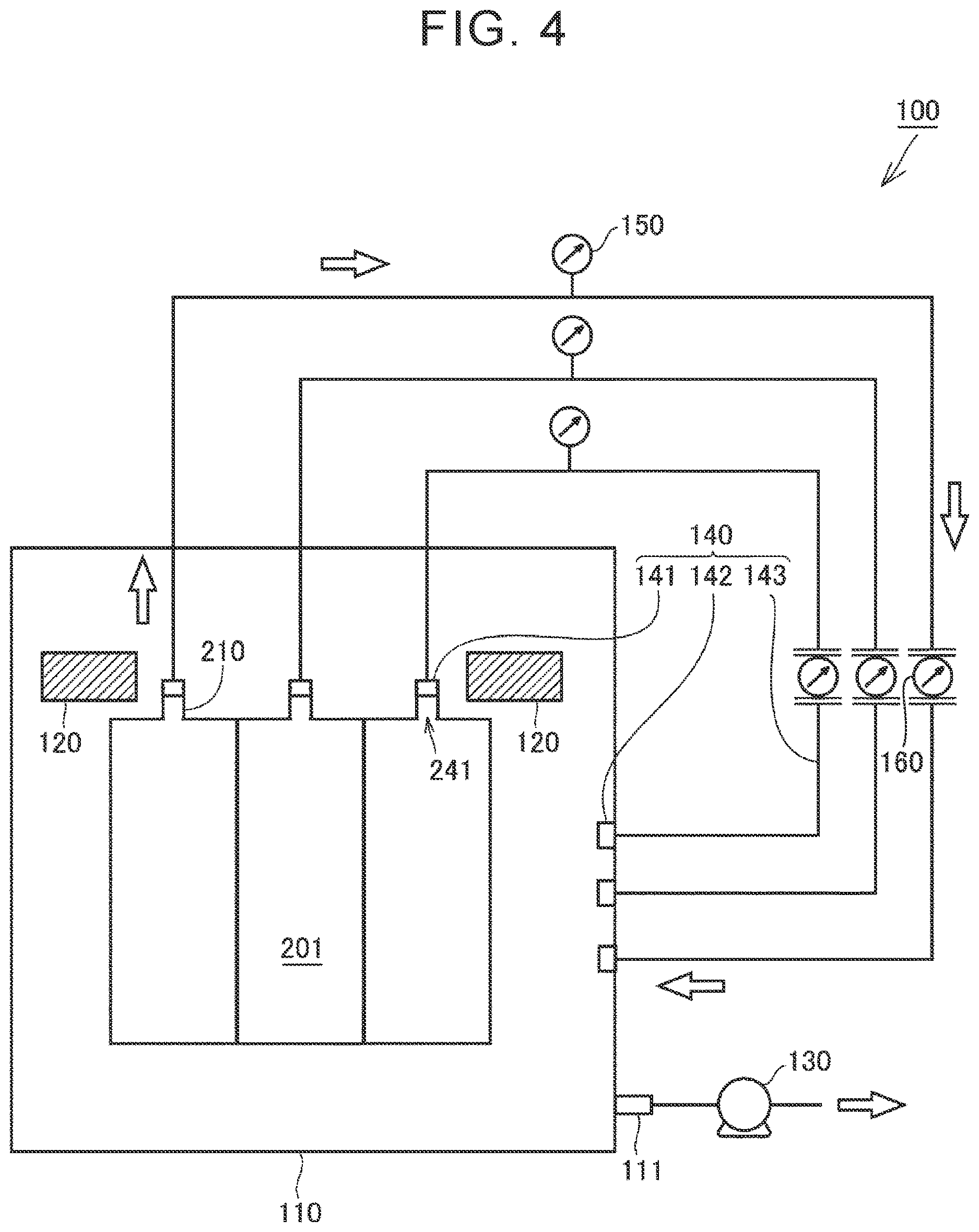 Patent US12620671 Figure 4 – Manufacturing apparatus of manufacturing electrochemical cell