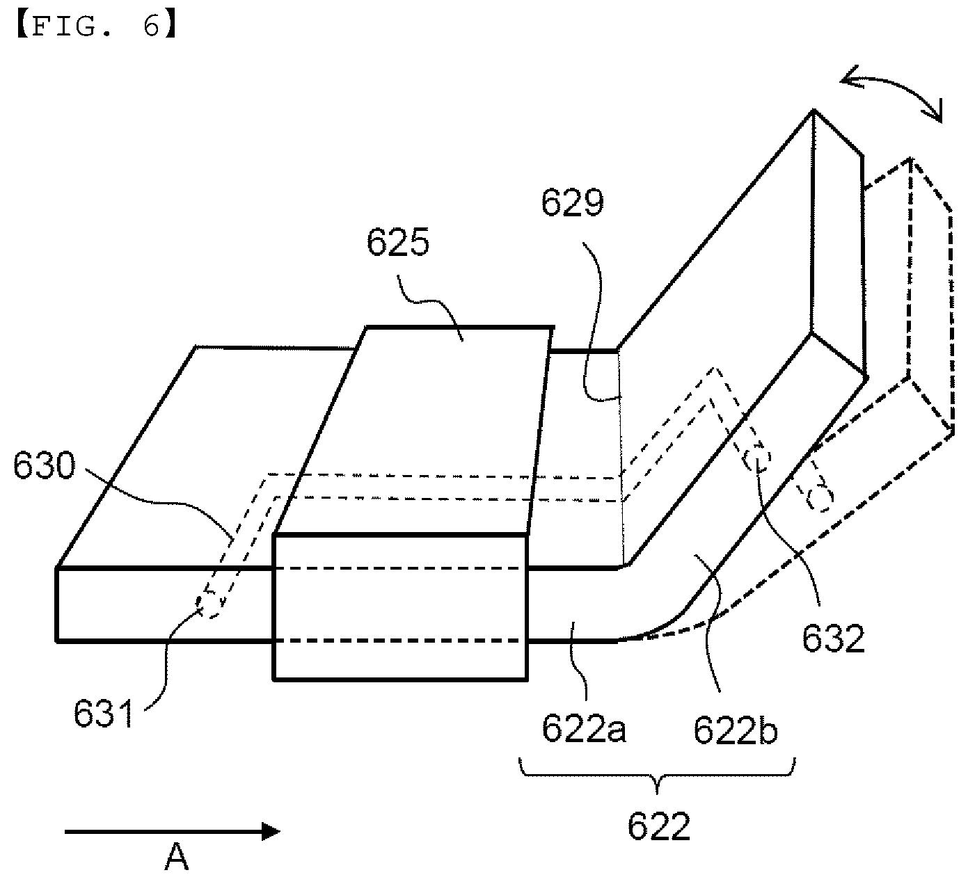 Patent US12620673 Figure 6 – Pouch-shaped battery cell including electrode lead capable of maintaining uniform internal pressure and battery pack including the same