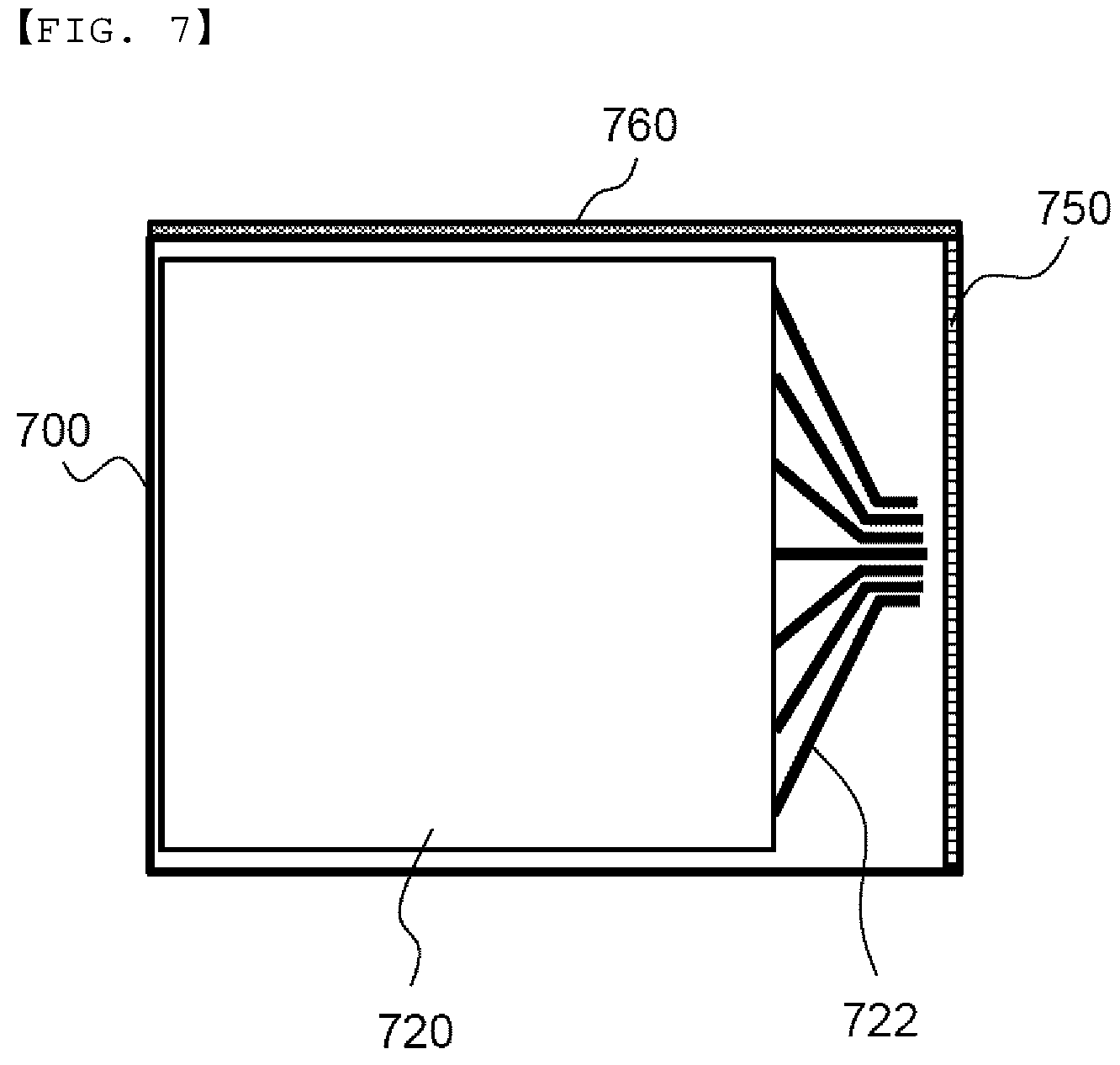 Patent US12620673 Figure 7 – Pouch-shaped battery cell including electrode lead capable of maintaining uniform internal pressure and battery pack including the same