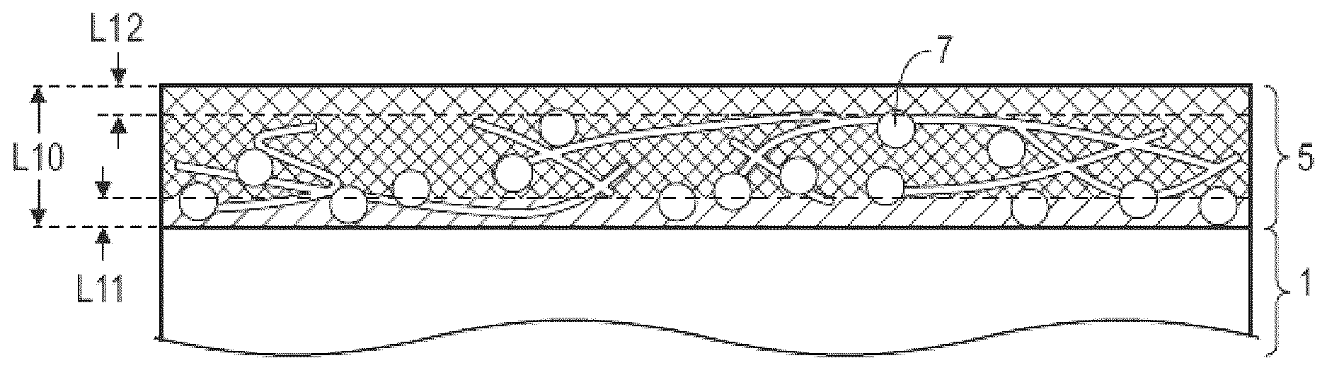 Patent US12620675 Figure 1 – Separator including mixed layer of heat-resistant resin and porous polyolefin film, and nonaqueous electrolyte secondary battery including the same