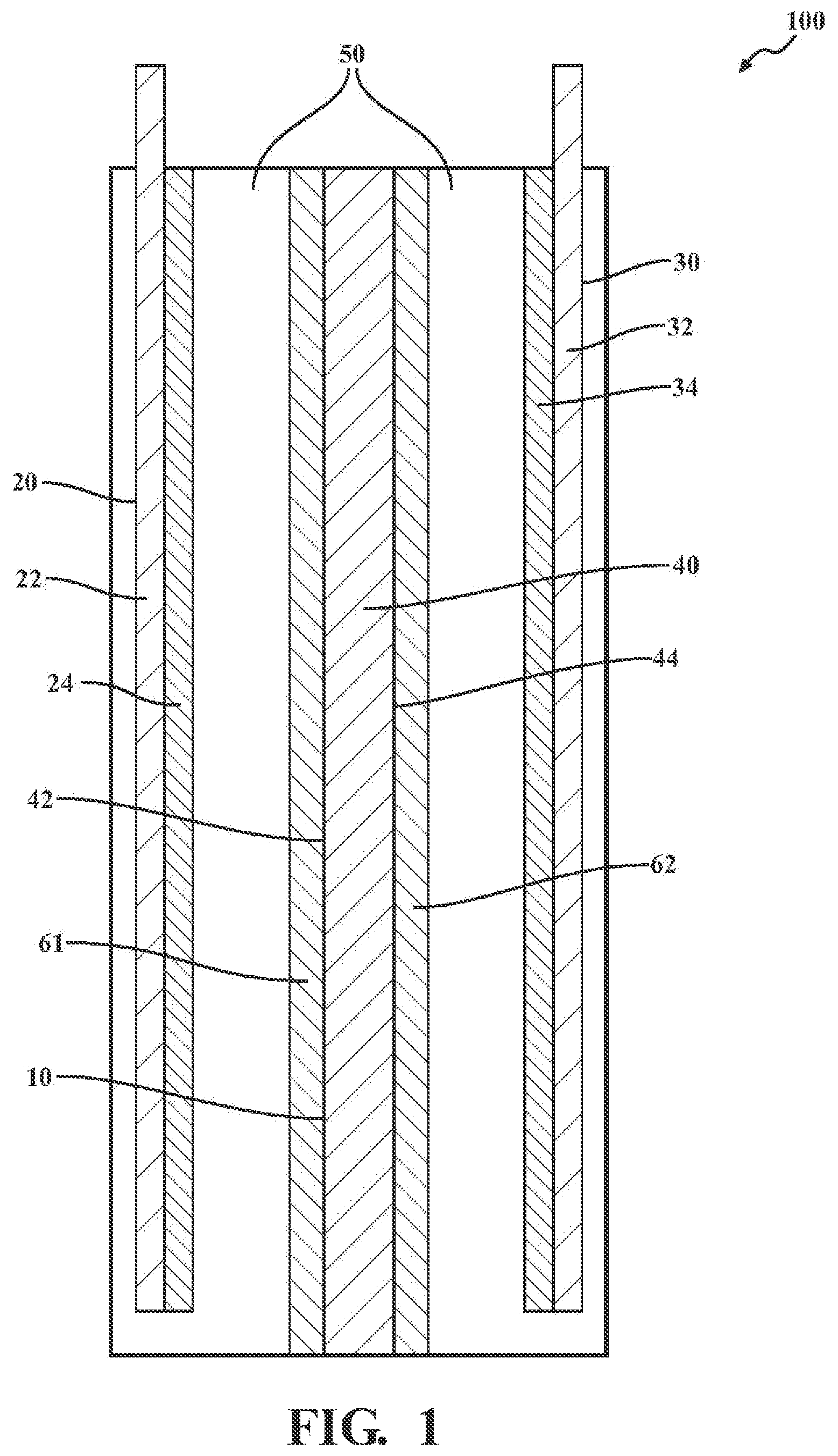 Patent US12620676 Figure 1 – System and method for a ceramic-based composite coating for a coated battery separator