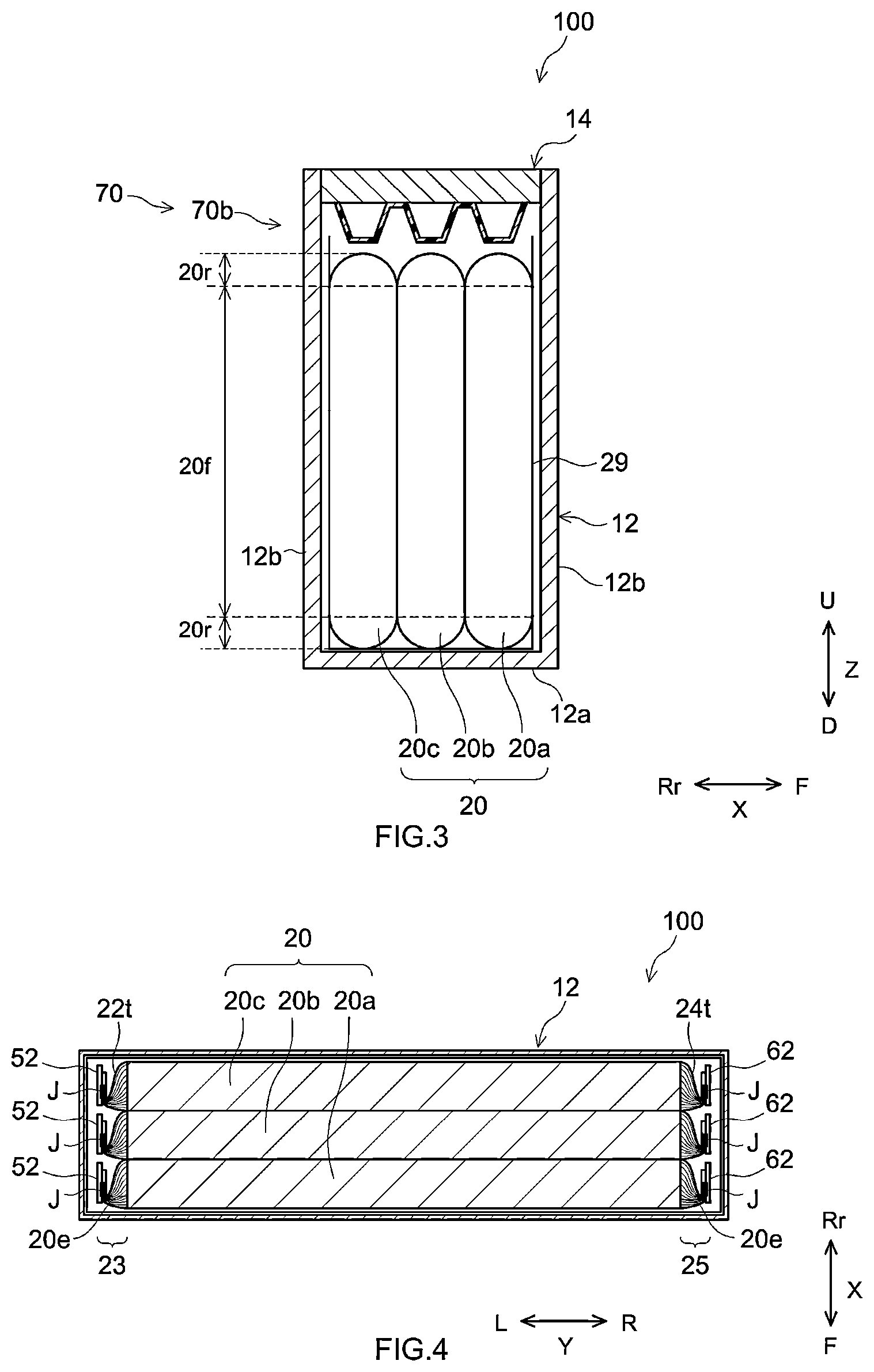 Patent US12620679 Figure 2 – Battery including electrode tab including a wrinkle