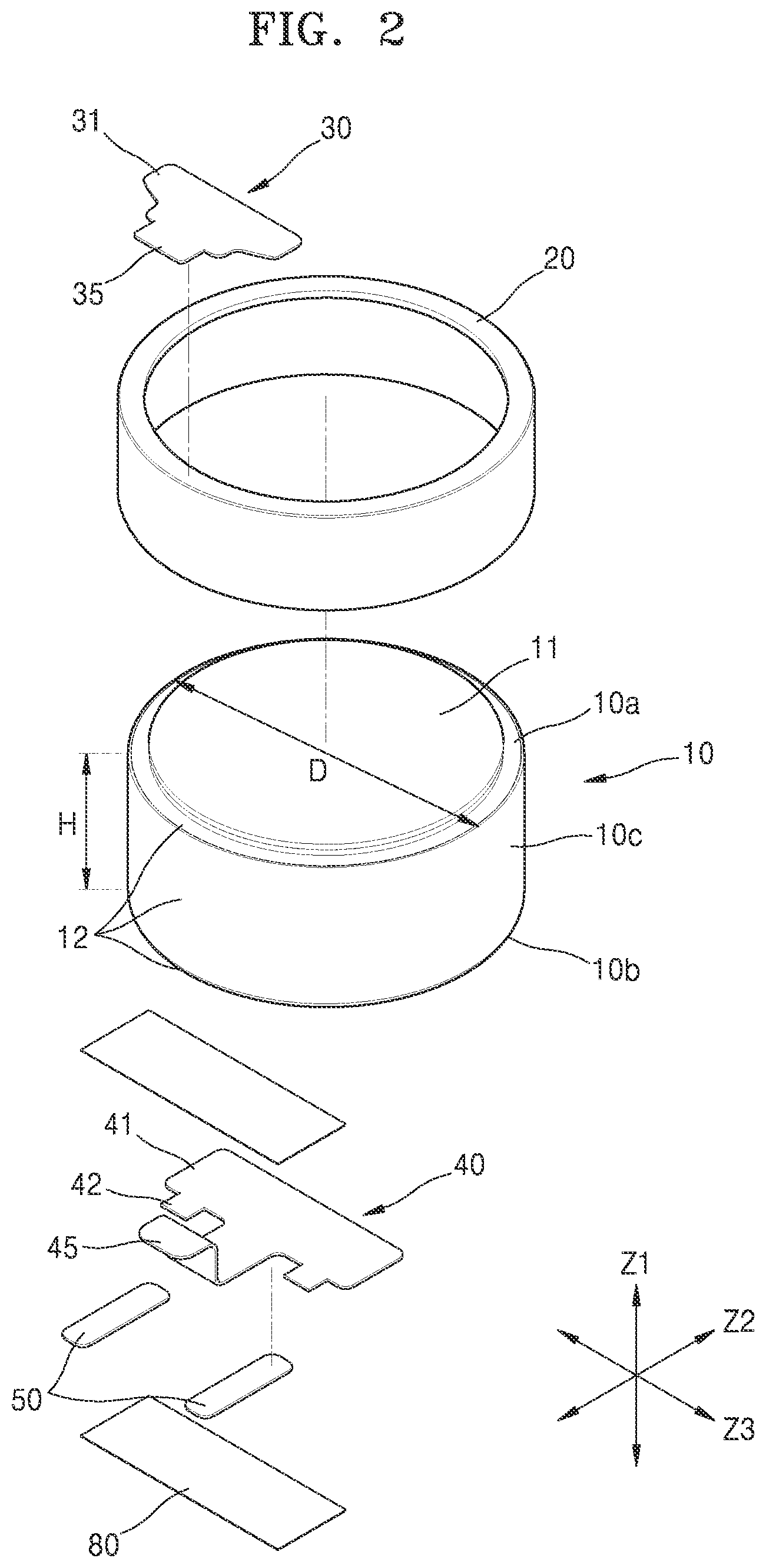 Patent US12620681 Figure 2 – Battery
