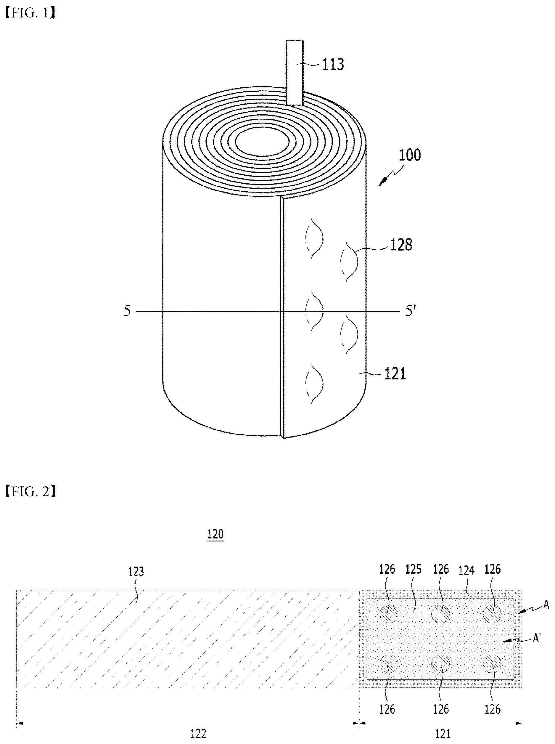 Patent US12620682 Figure 1 – Jelly-roll electrode assembly and secondary battery comprising the same