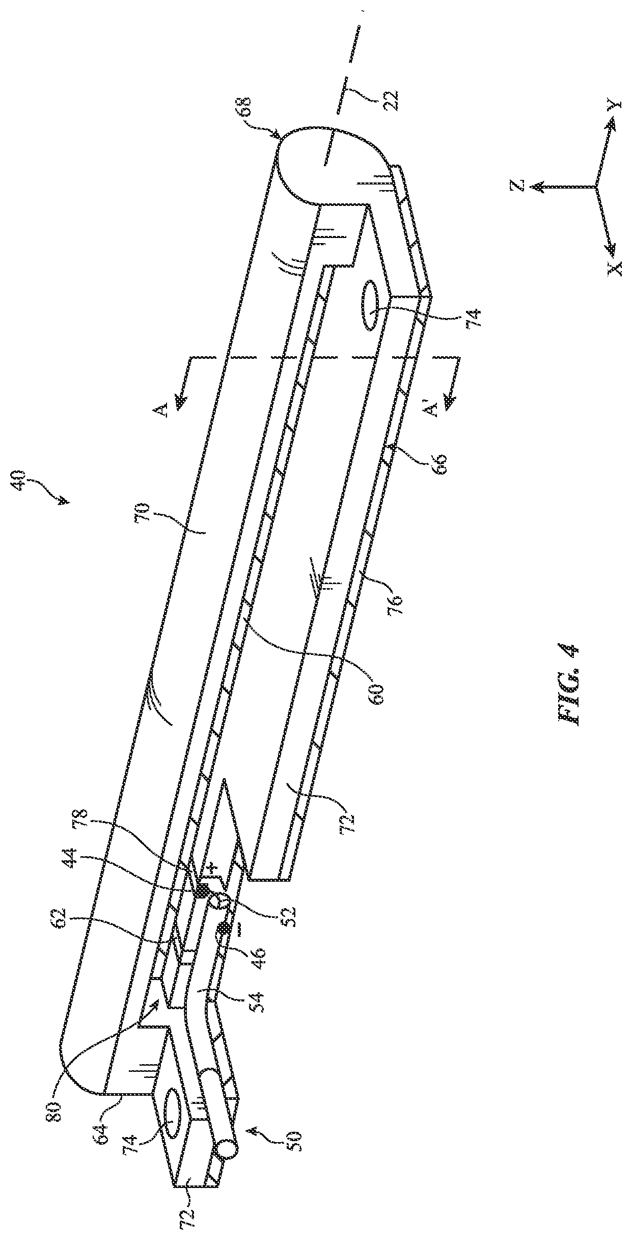 Patent US12620690 Figure 4 – Electronic device having clutch barrel antenna arm