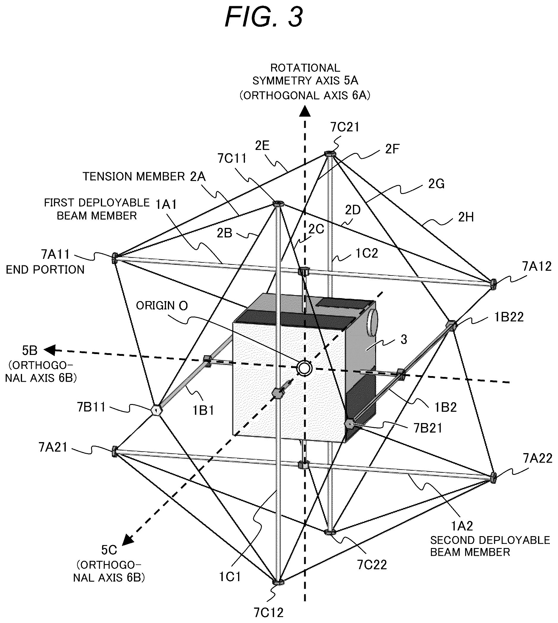 Patent US12620693 Figure 3 – Stereostructure spacecraft