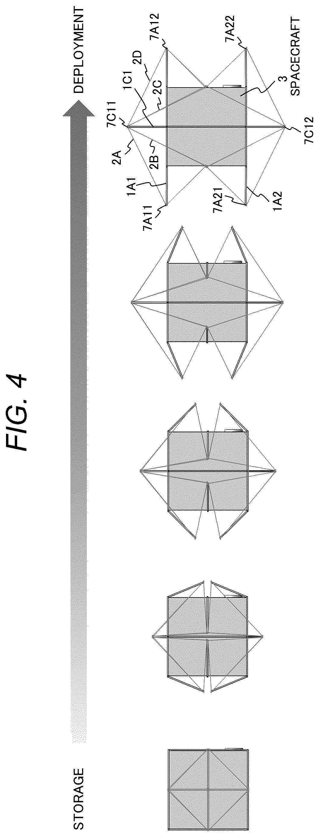 Patent US12620693 Figure 4 – Stereostructure spacecraft