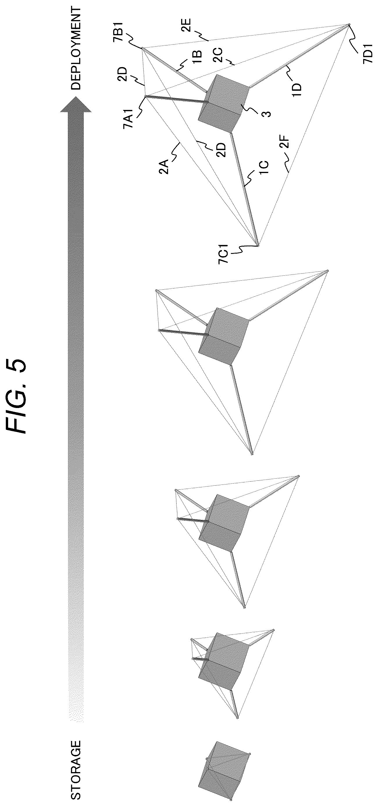 Patent US12620693 Figure 5 – Stereostructure spacecraft