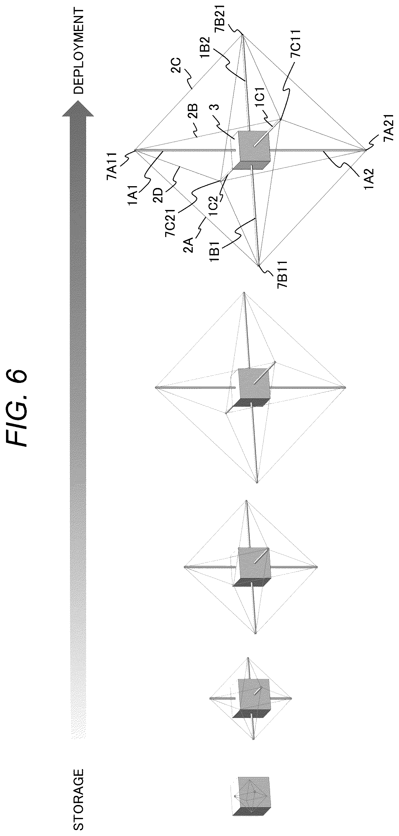 Patent US12620693 Figure 6 – Stereostructure spacecraft