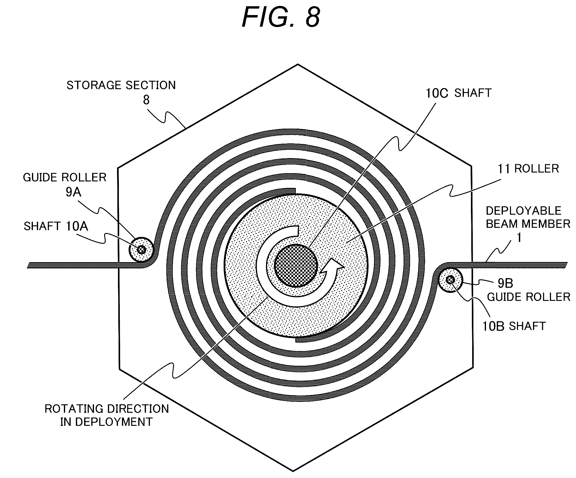 Patent US12620693 Figure 8 – Stereostructure spacecraft