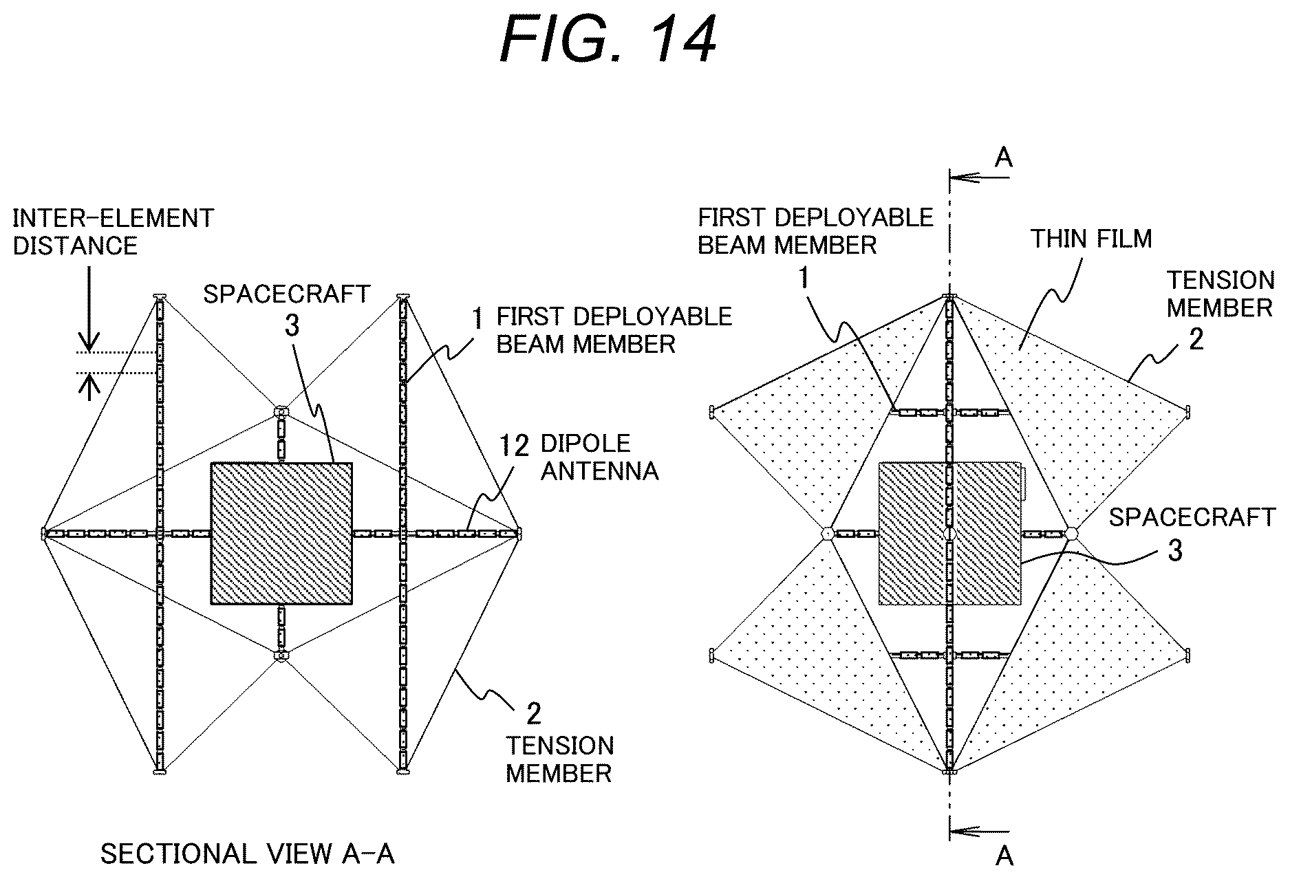Patent US12620693 Figure 14 – Stereostructure spacecraft
