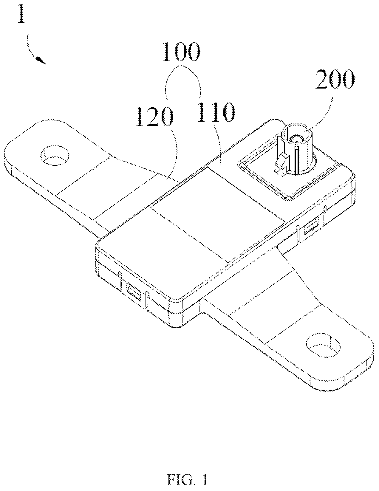 Patent US12620694 Figure 1 – Antenna device and antenna module thereof