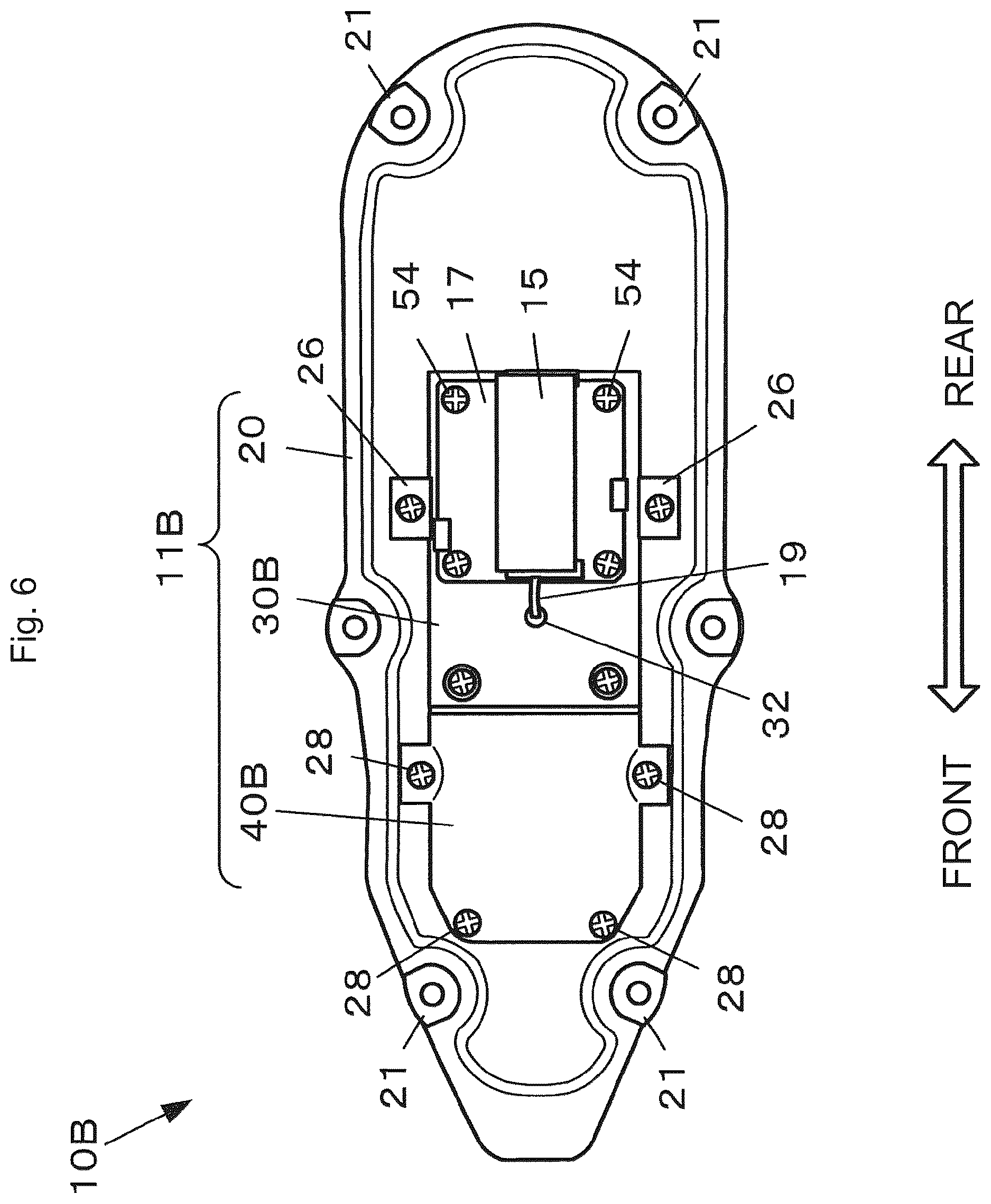 Patent US12620696 Figure 6 – Antenna device for vehicle