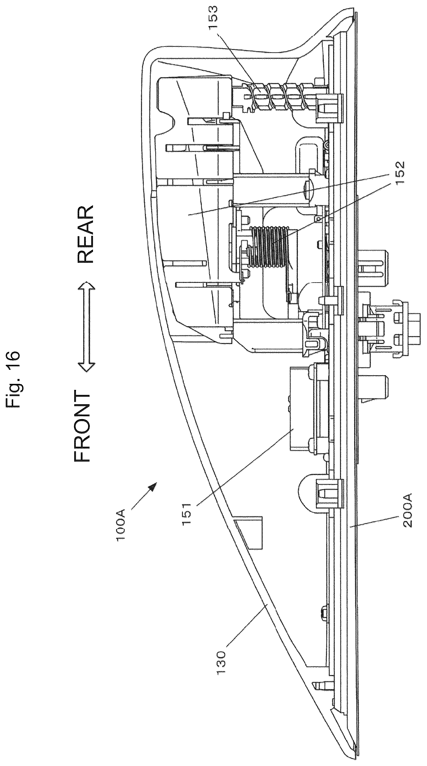 Patent US12620696 Figure 16 – Antenna device for vehicle