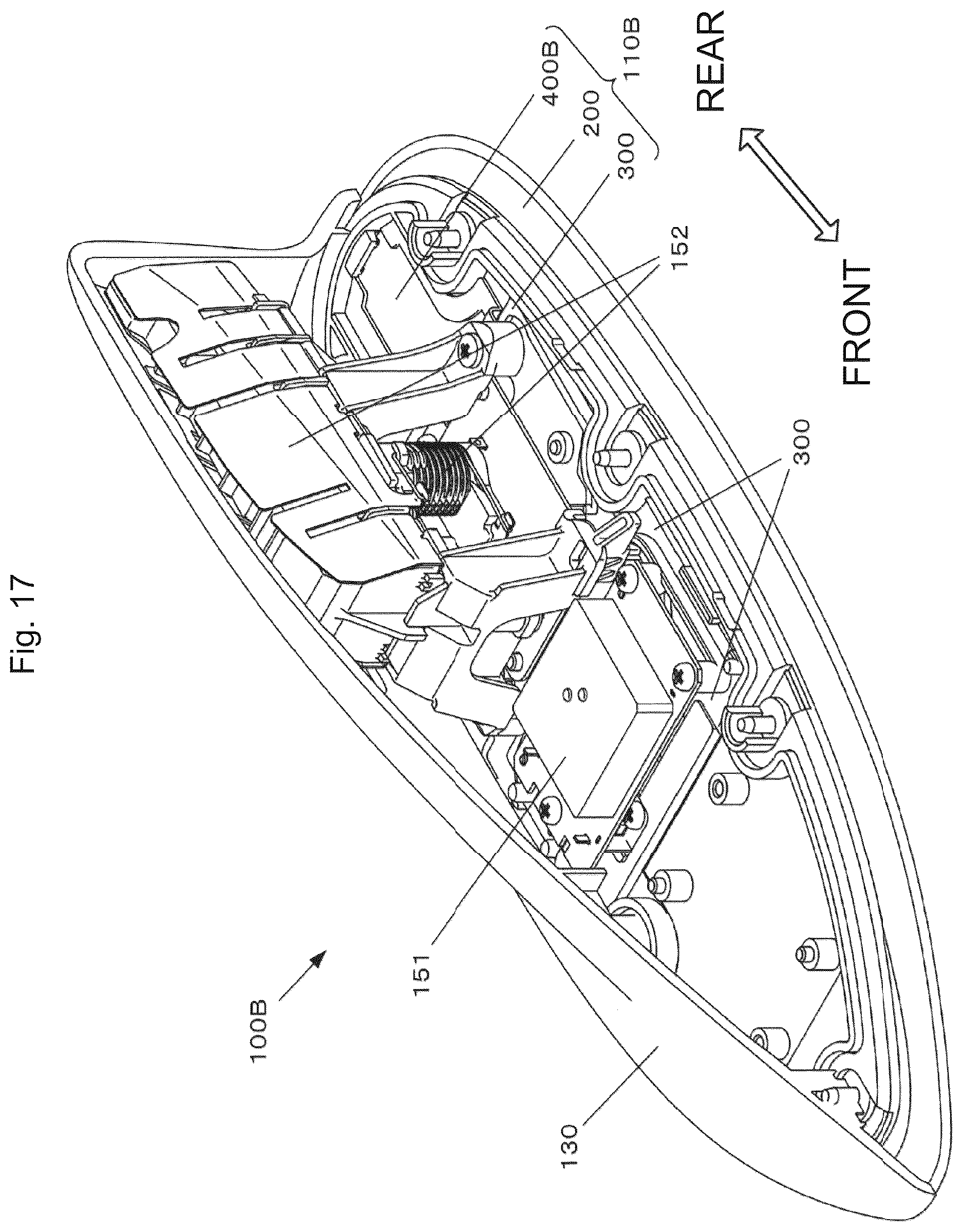 Patent US12620696 Figure 17 – Antenna device for vehicle