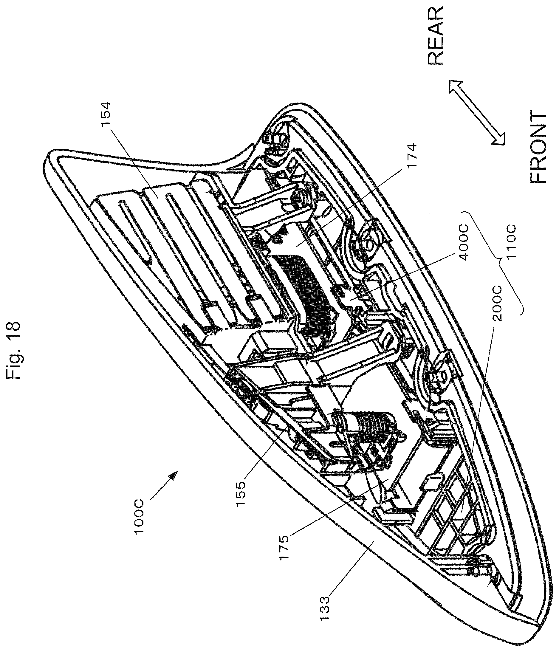 Patent US12620696 Figure 18 – Antenna device for vehicle