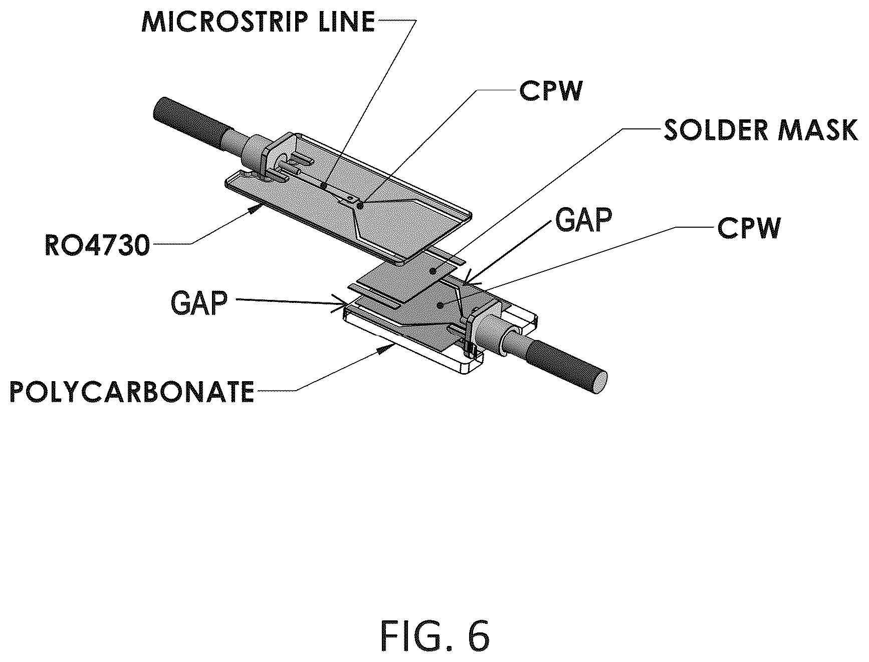 Patent US12620697 Figure 8 – Ultrawideband hyperflat and mesh grid SISO/MIMO antenna