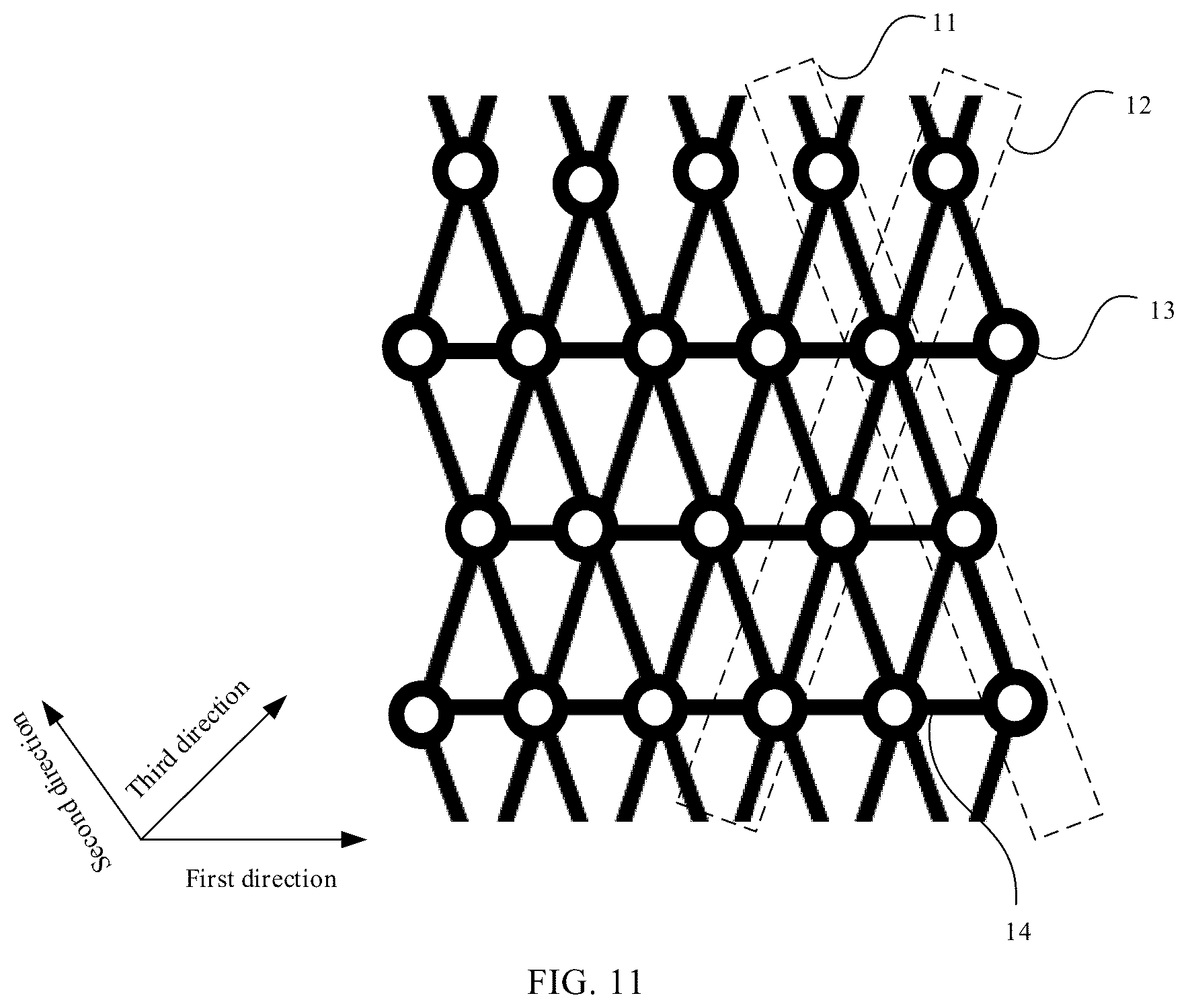 Patent US12620698 Figure 7 – Metal mesh, thin film sensor and mask
