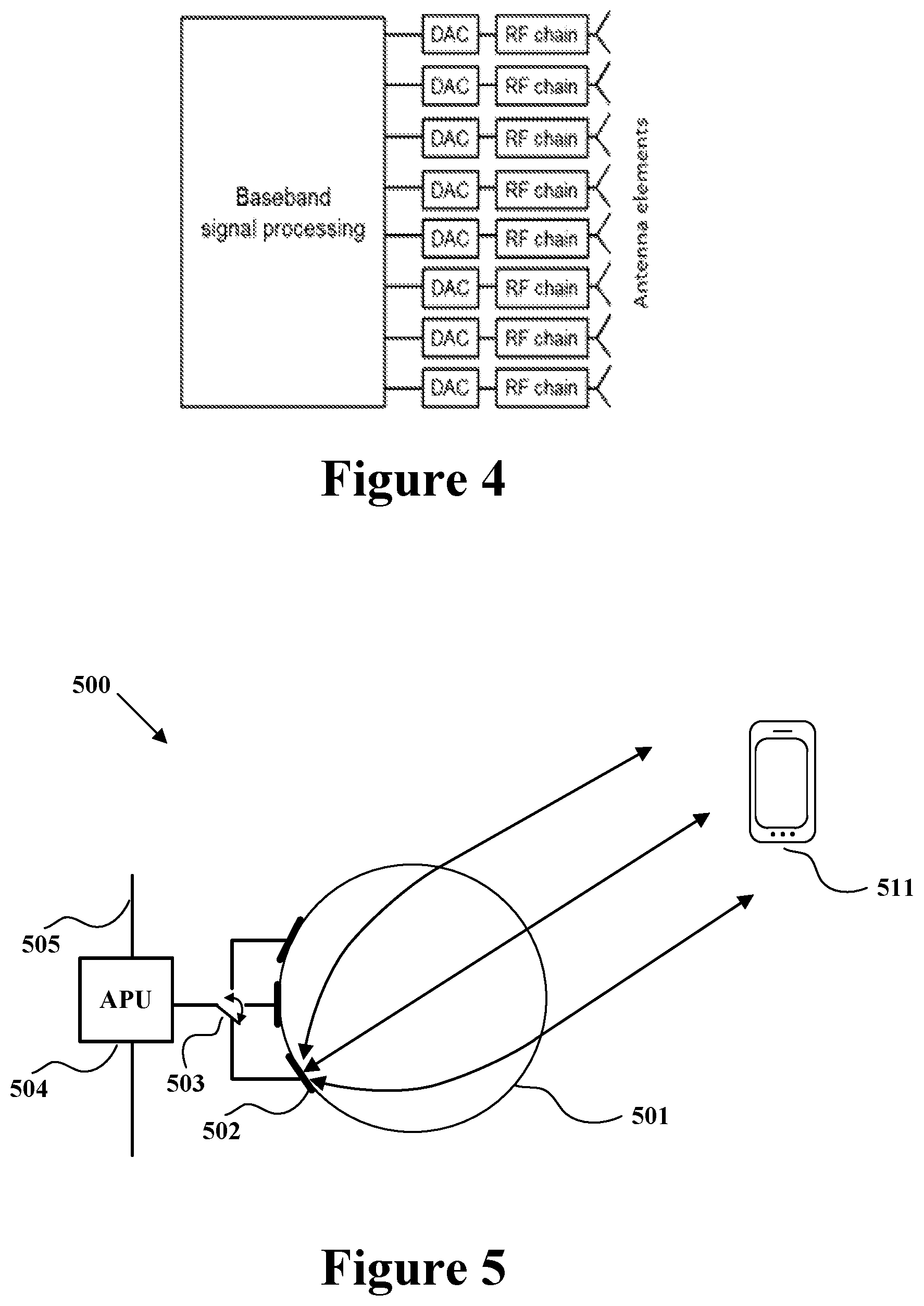 Patent US12620703 Figure 3 – Radio sheet system at high frequencies