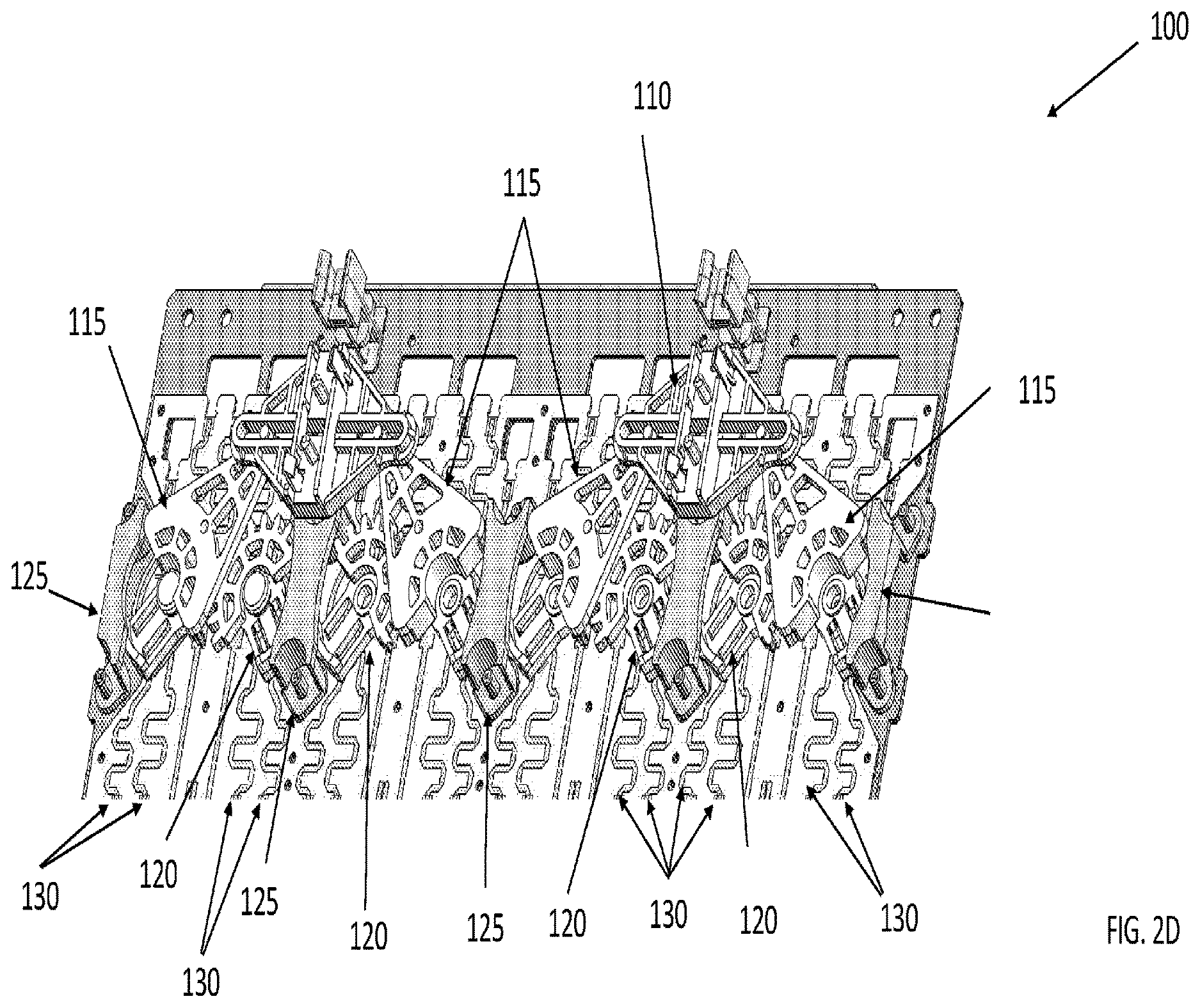 Patent US12620704 Figure 6 – Geared driver mechanism for a compact antenna phase shifter