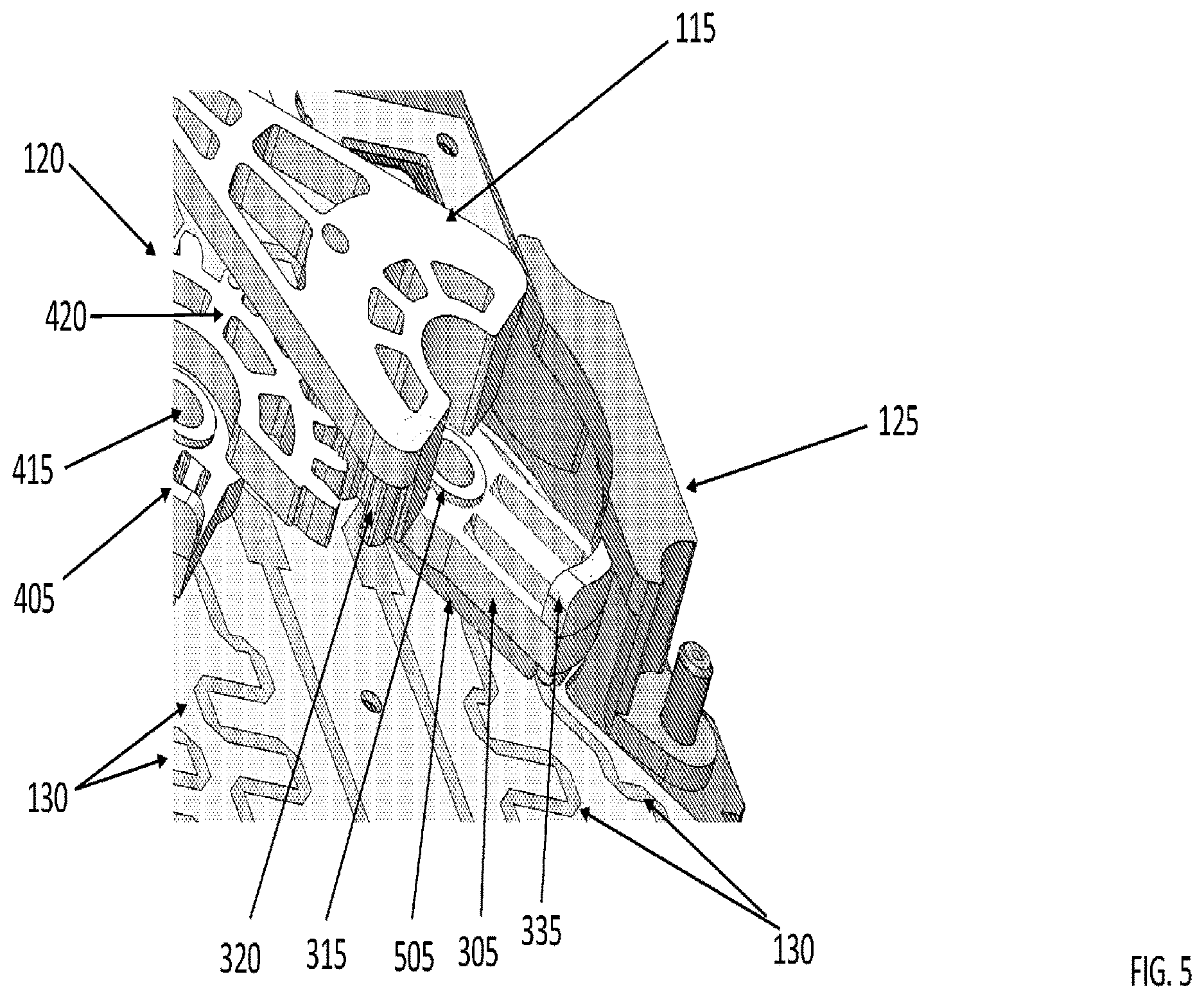 Patent US12620704 Figure 11 – Geared driver mechanism for a compact antenna phase shifter