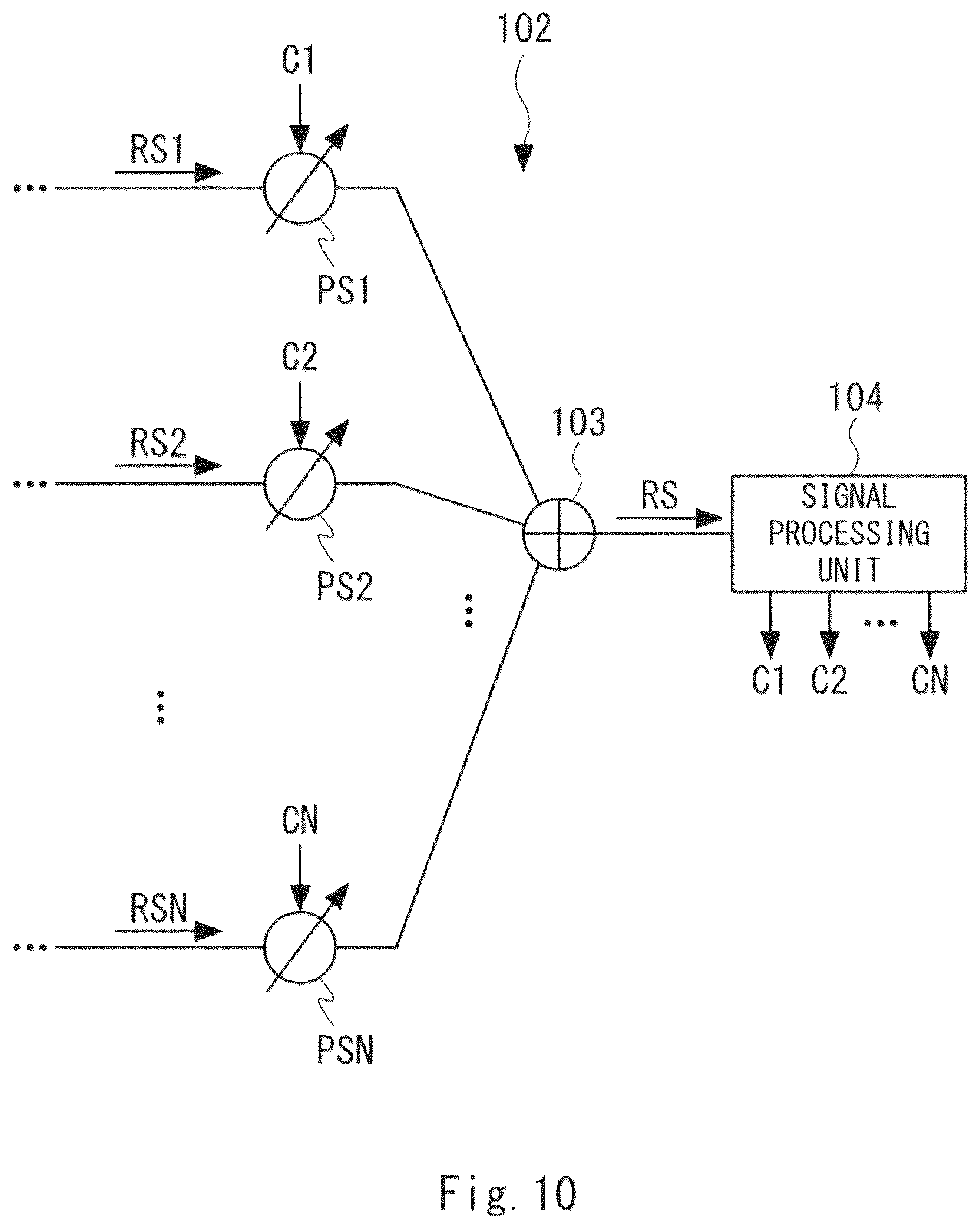 Patent US12620707 Figure 10 – RIS element, antenna, antenna apparatus, communication apparatus, and method for controlling antenna apparatus