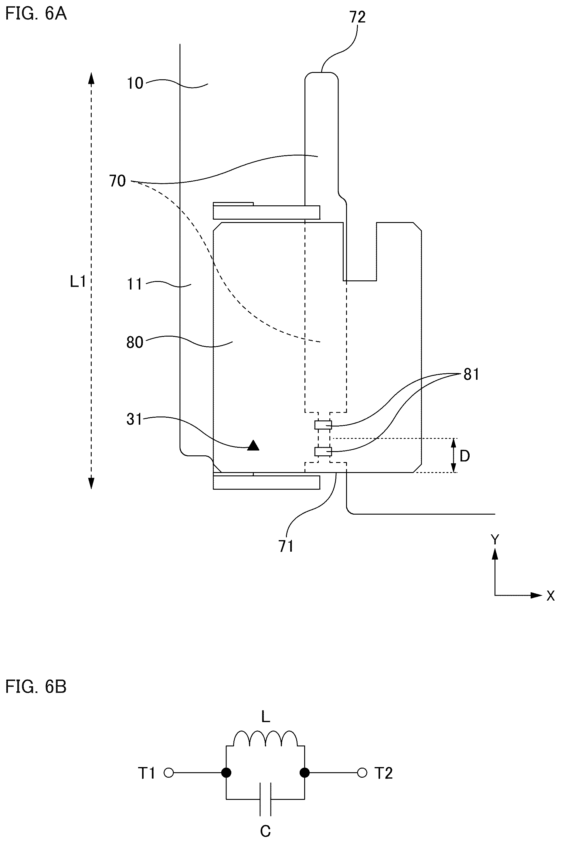Patent US12620708 Figure 6 – Antenna device