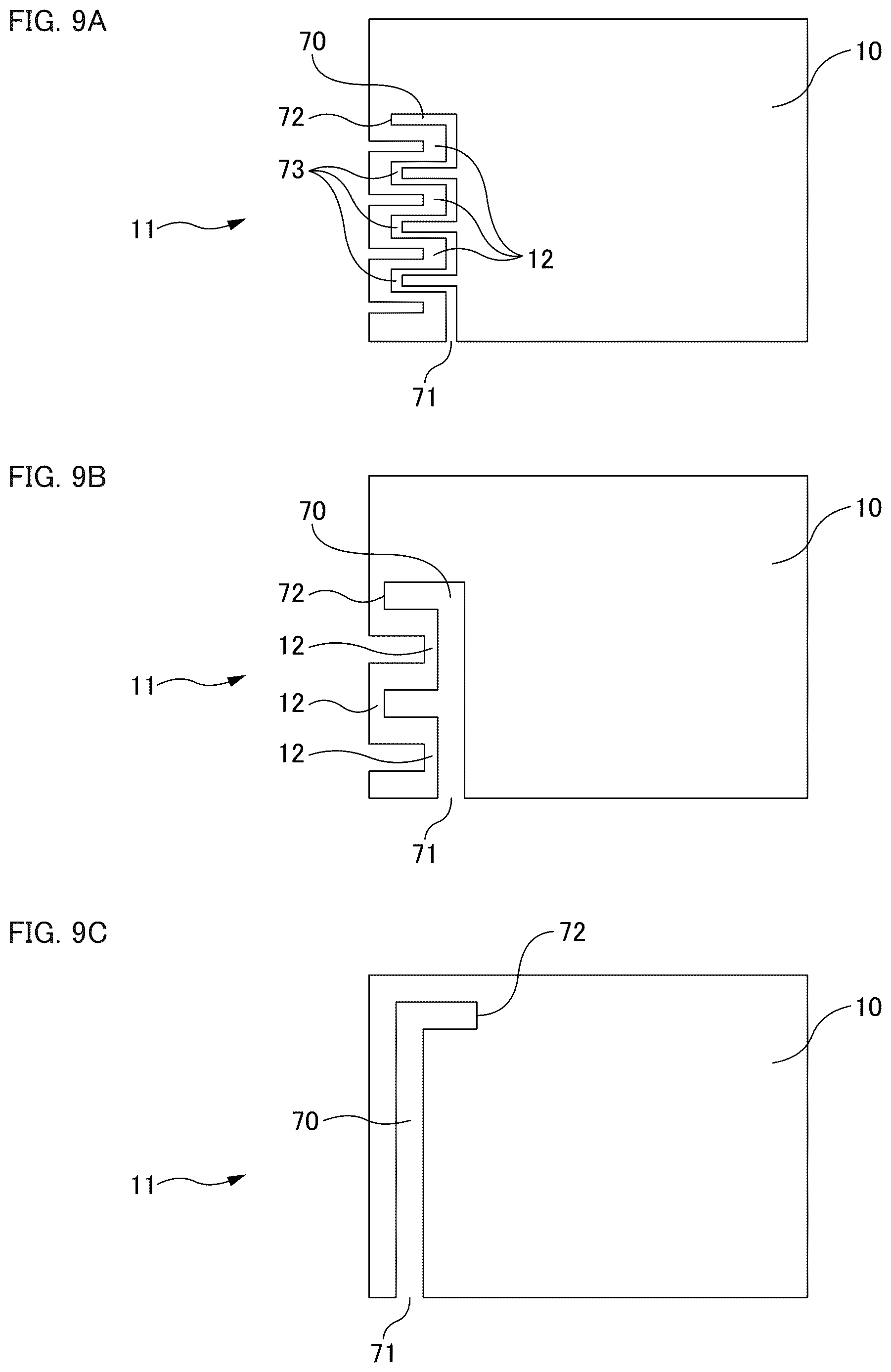 Patent US12620708 Figure 9 – Antenna device
