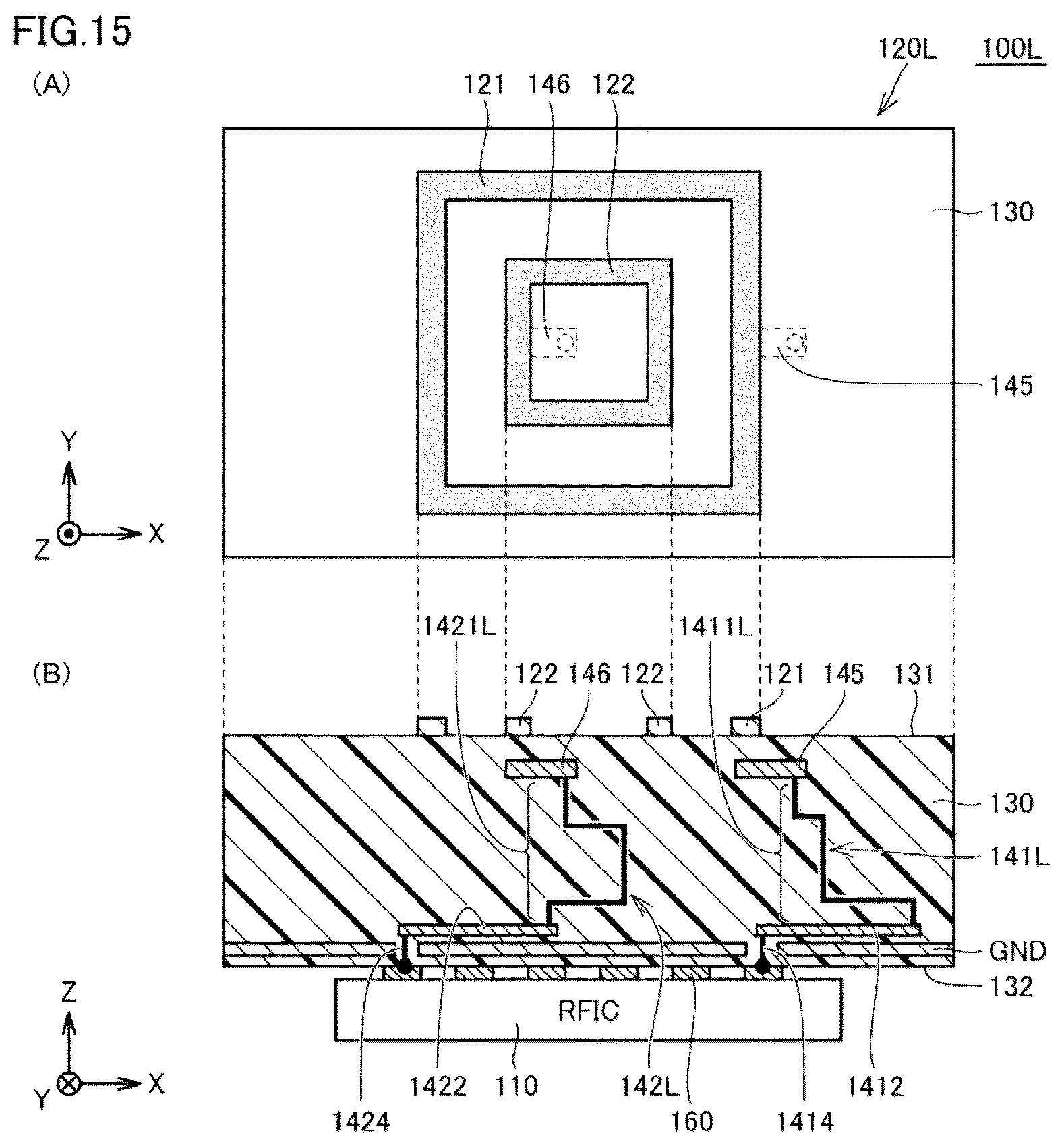 Patent US12620711 Figure 13 – Antenna module