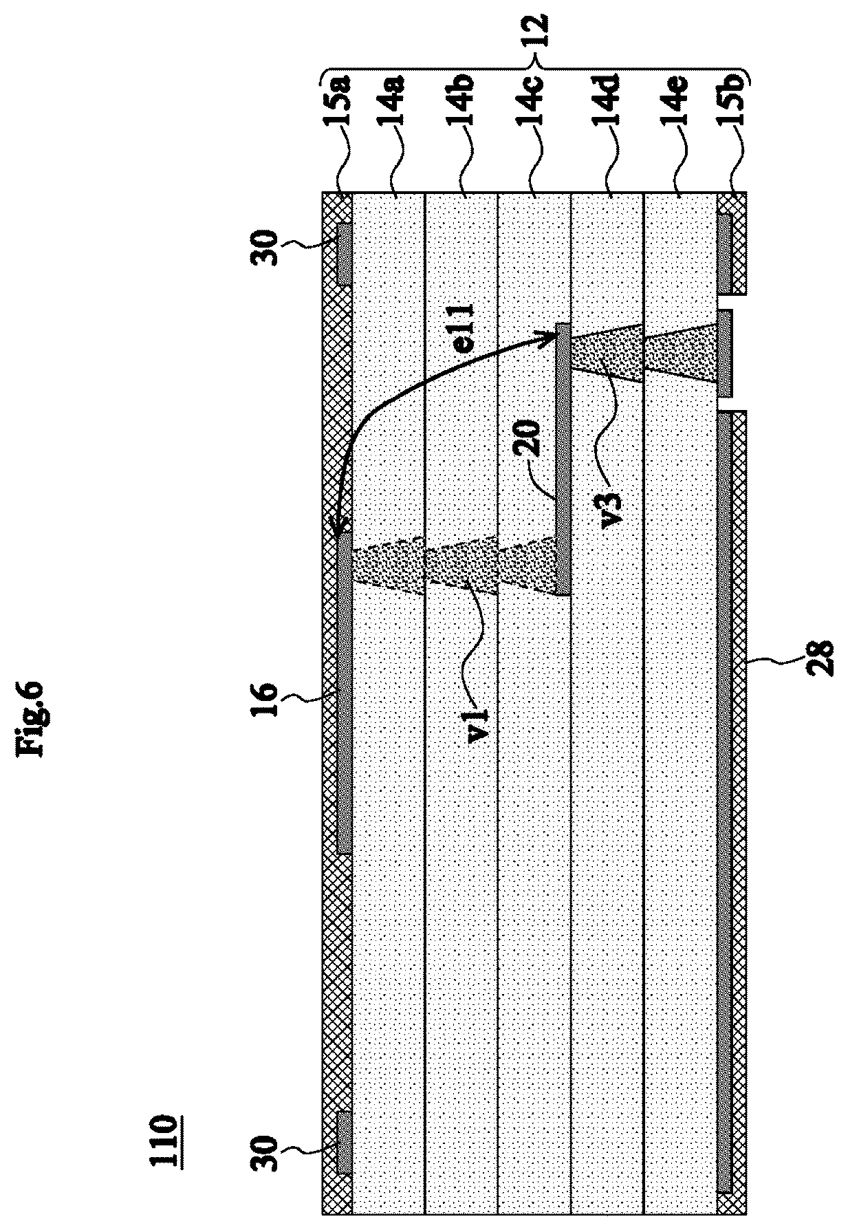 Patent US12620712 Figure 6 – Multilayer board and antenna module
