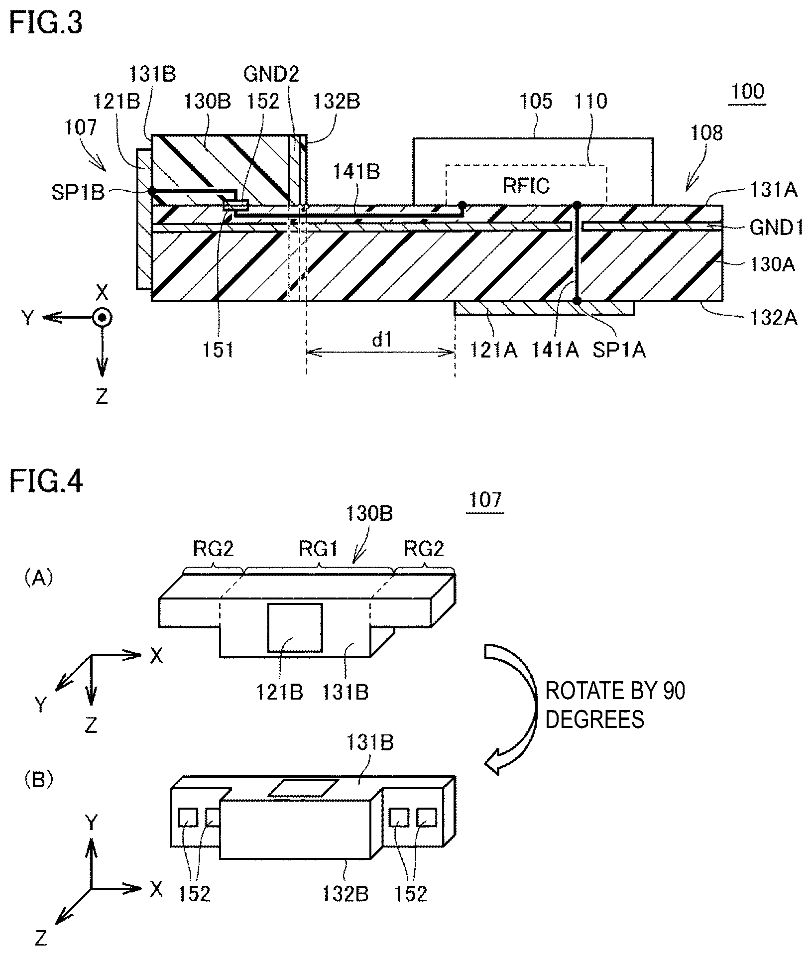 Patent US12620714 Figure 3 – Antenna module