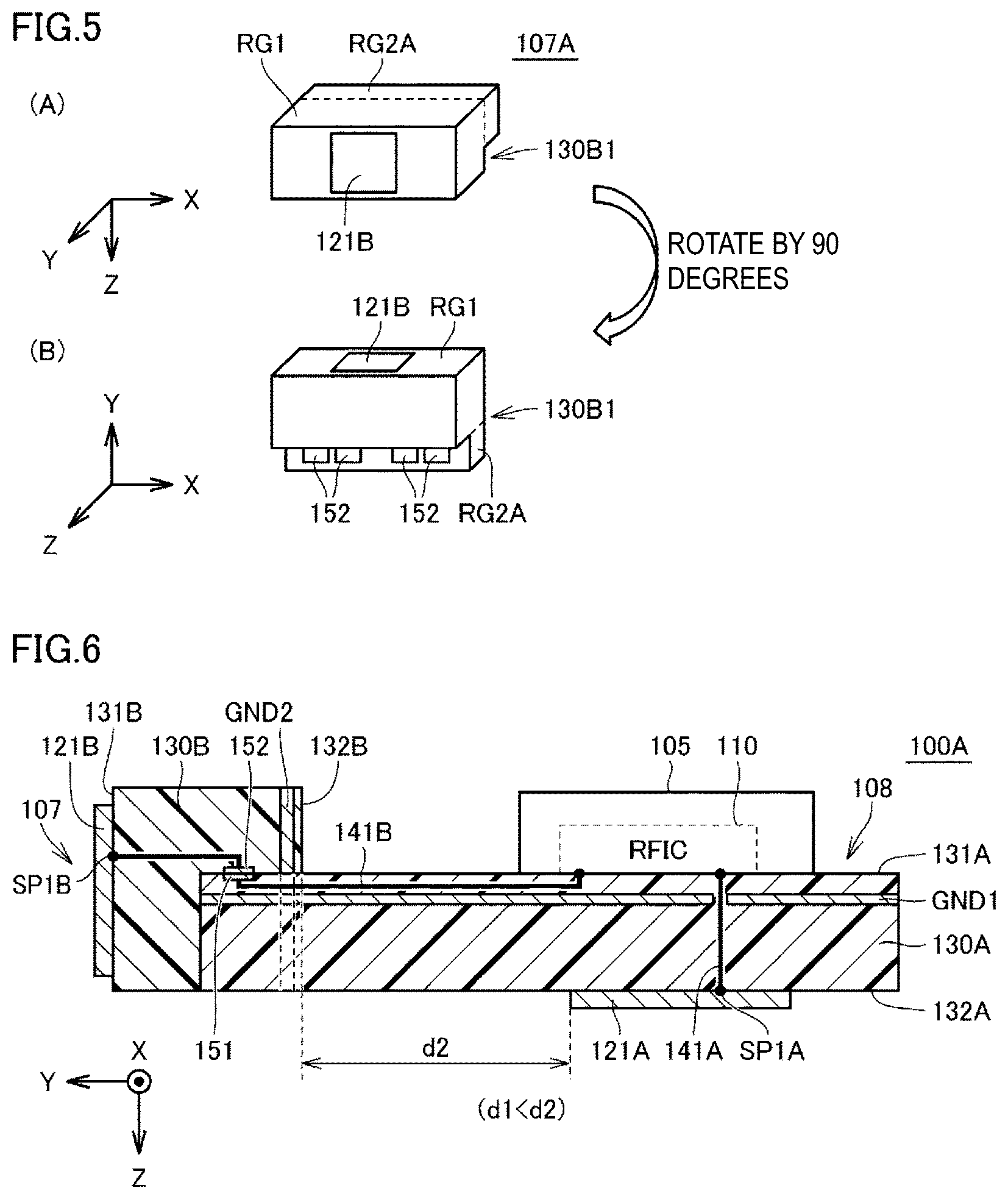 Patent US12620714 Figure 4 – Antenna module