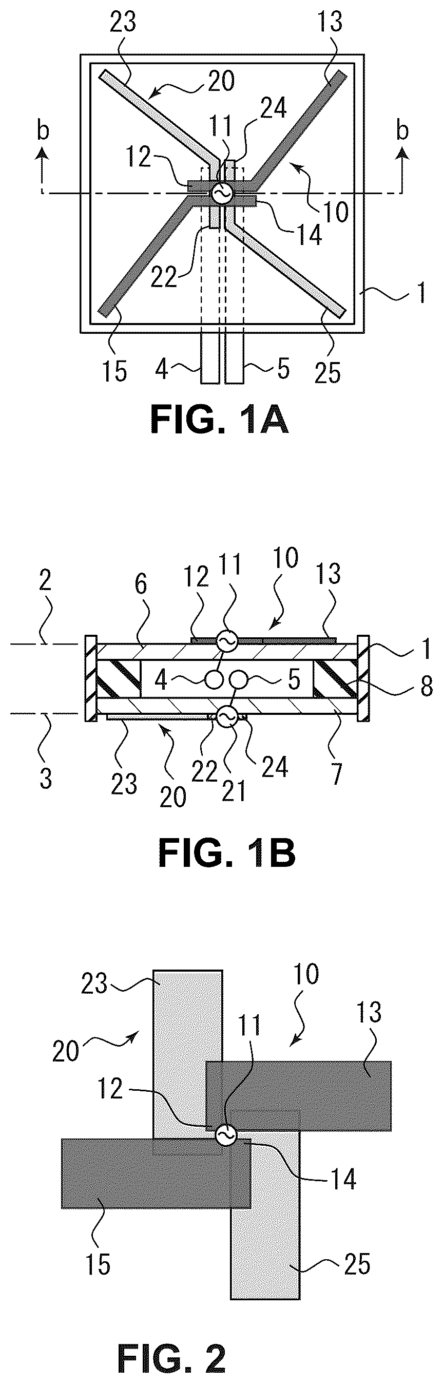 Patent US12620718 Figure 1 – MIMO antenna device