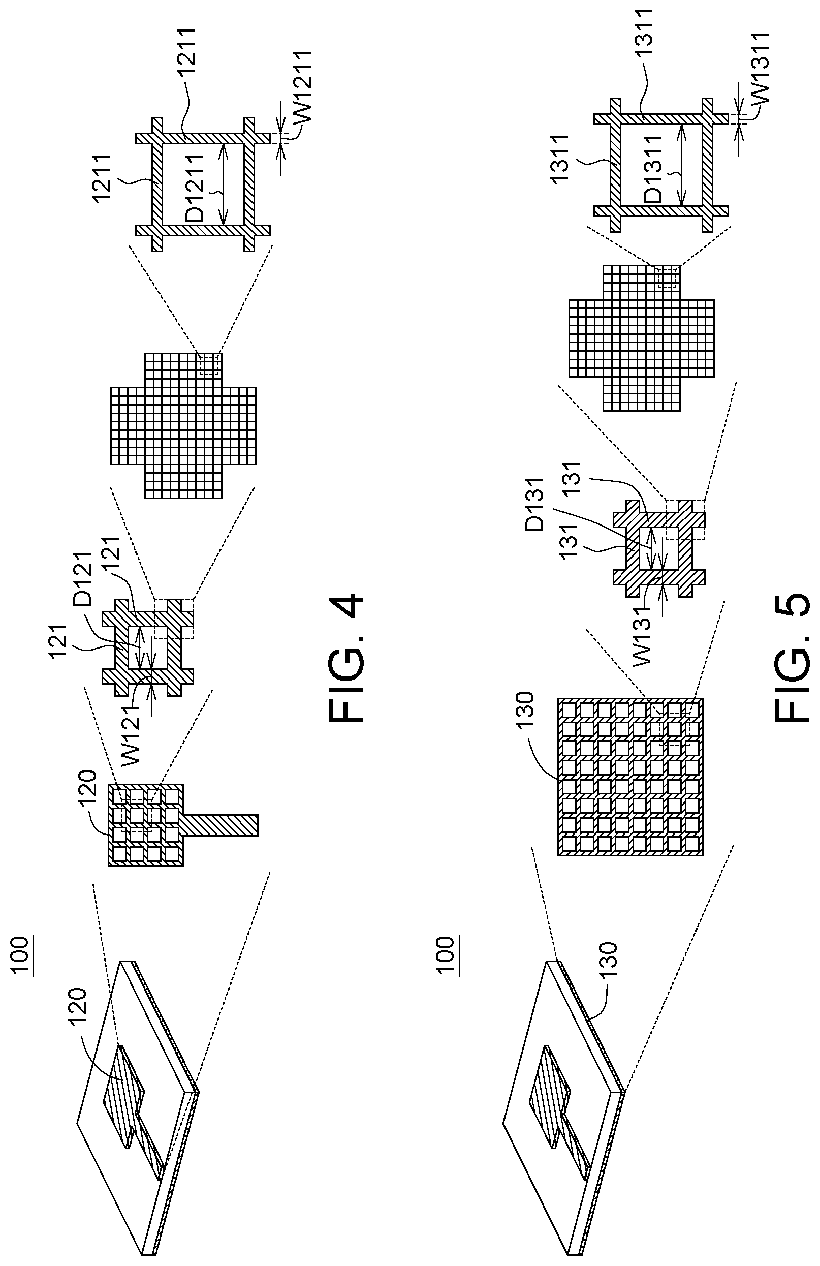 Patent US12620719 Figure 2 – Planar transparent antenna structure