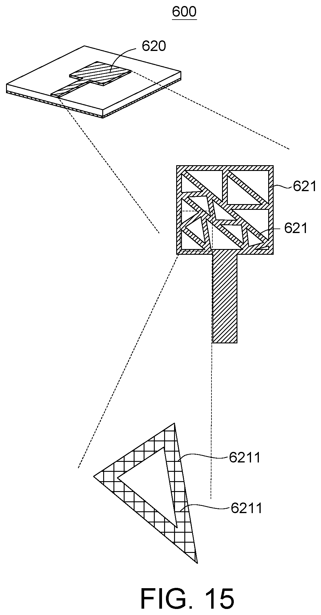 Patent US12620719 Figure 9 – Planar transparent antenna structure