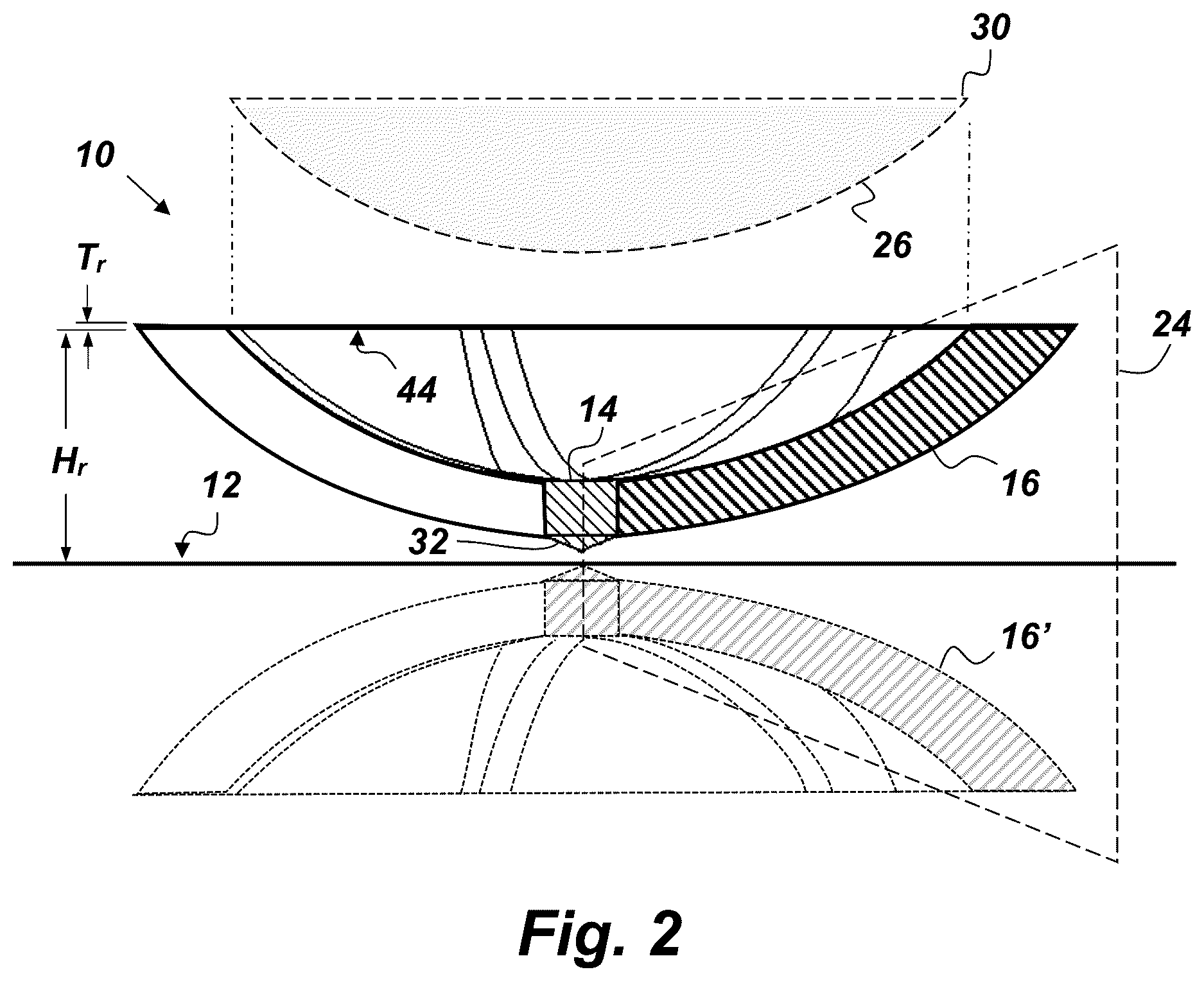 Patent US12620721 Figure 2 – Low-profile, low-observable, wide-band, azimuthally-omni-directional monopole antenna