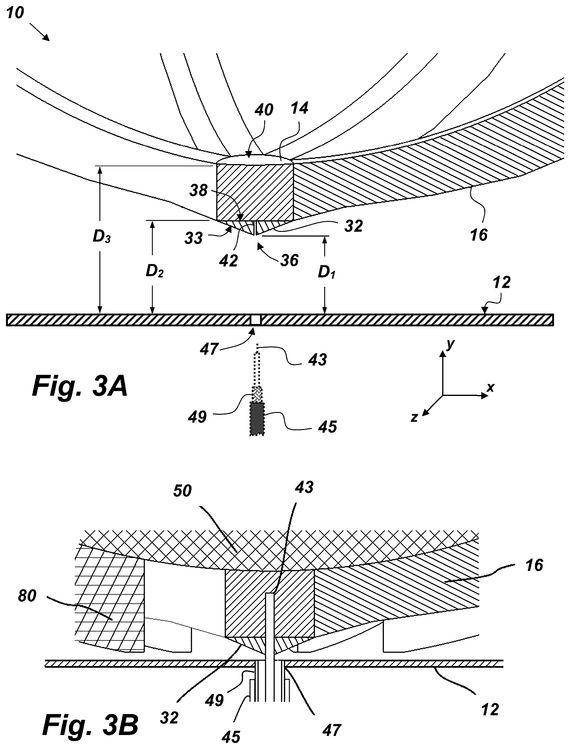Patent US12620721 Figure 3 – Low-profile, low-observable, wide-band, azimuthally-omni-directional monopole antenna