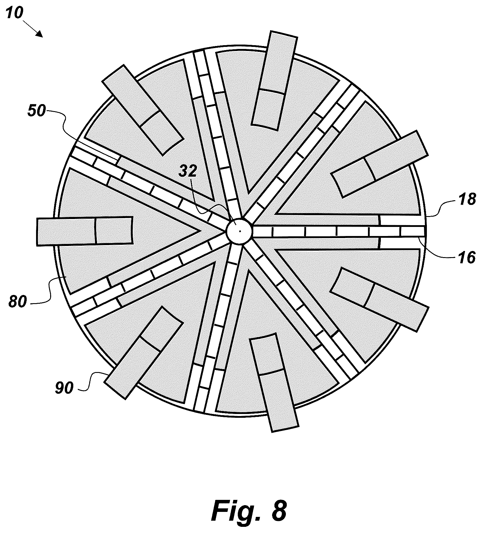 Patent US12620721 Figure 8 – Low-profile, low-observable, wide-band, azimuthally-omni-directional monopole antenna