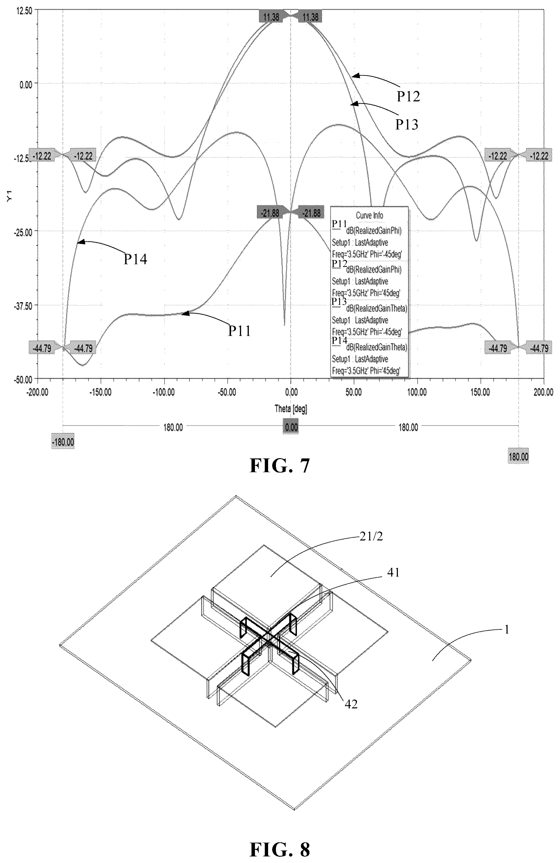 Patent US12620723 Figure 5 – Dual-polarized magnetoelectric dipole antenna and electronic device