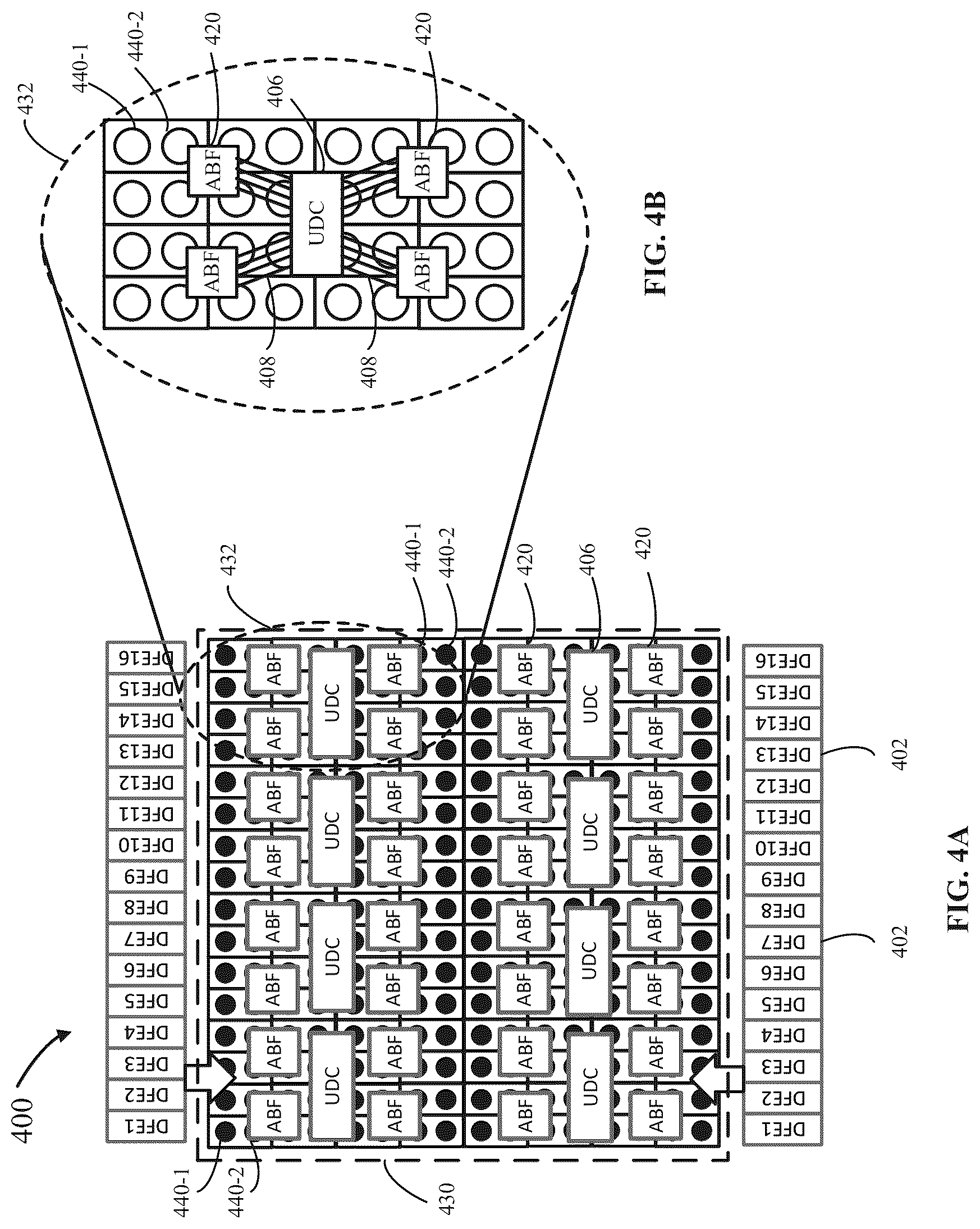 Patent US12620724 Figure 5 – Phased-array antenna system