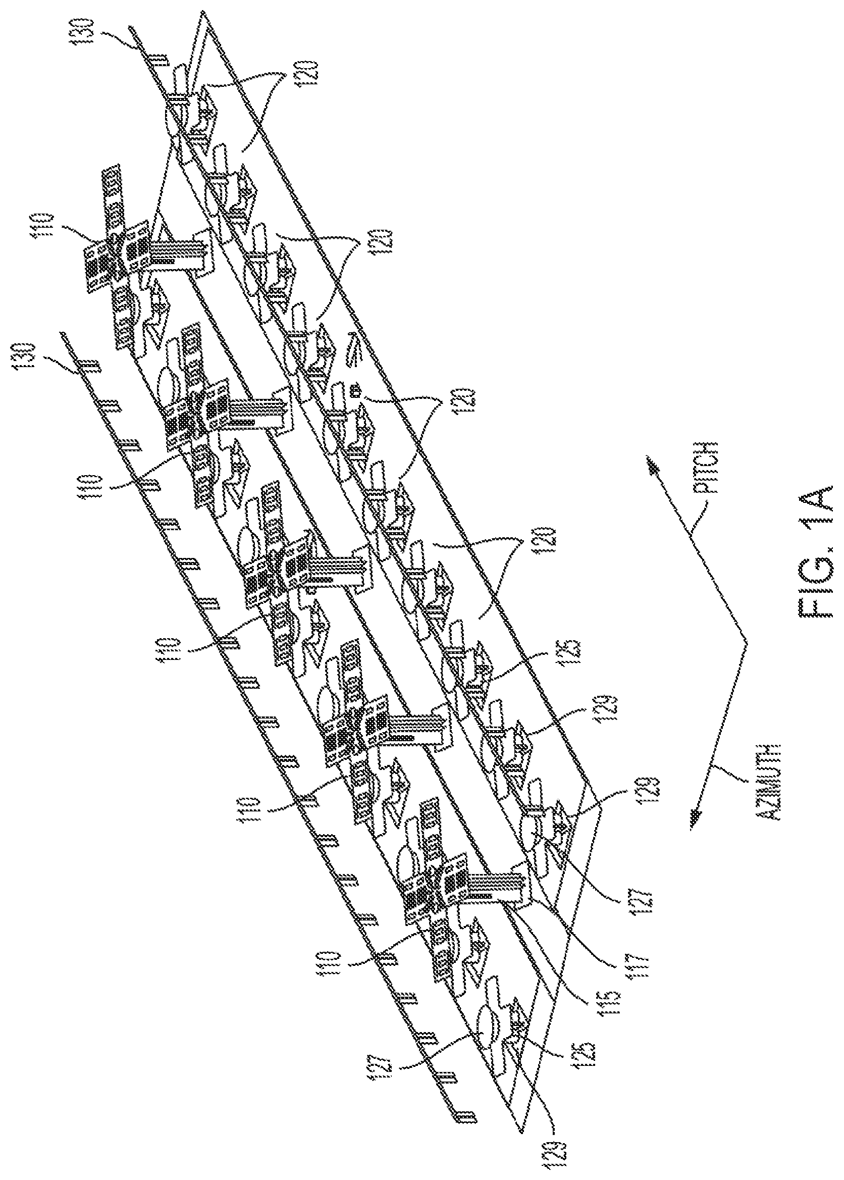 Patent US12620725 Figure 1 – Low cost high performance multiband cellular antenna with cloaked monolithic metal dipole