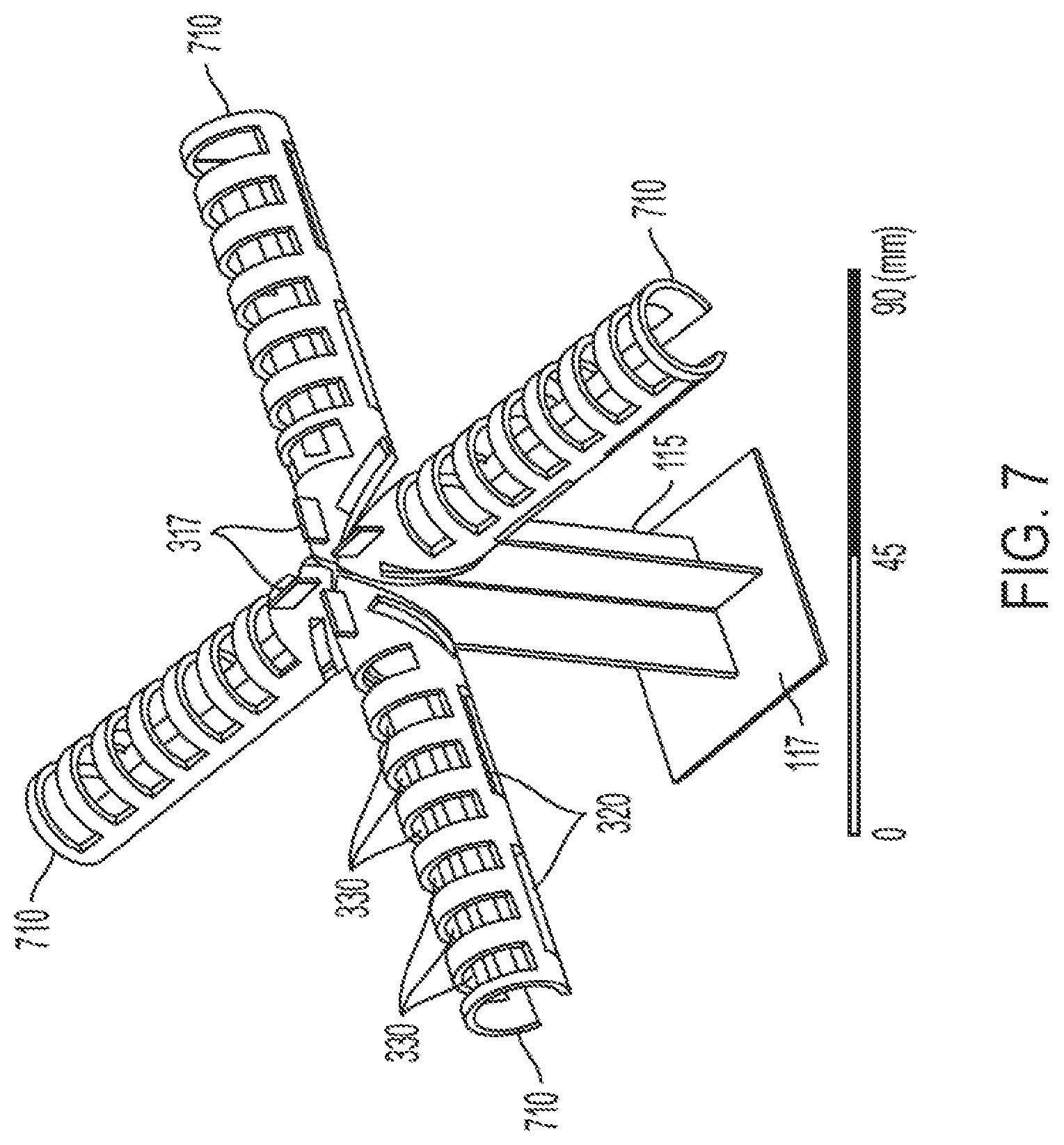 Patent US12620725 Figure 13 – Low cost high performance multiband cellular antenna with cloaked monolithic metal dipole