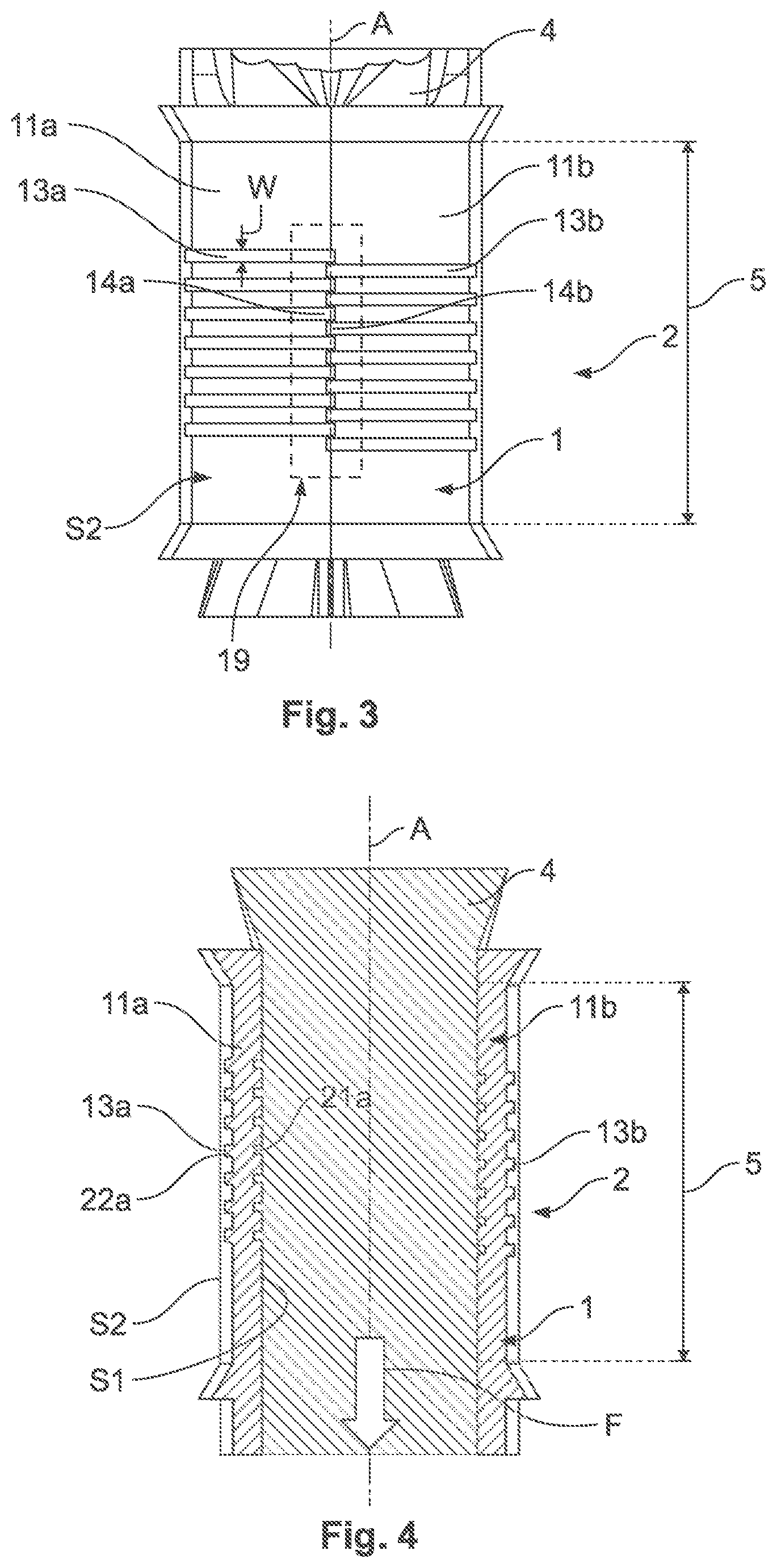 Patent US12620727 Figure 3 – Crimp terminal with mechanical locking to secure a wire