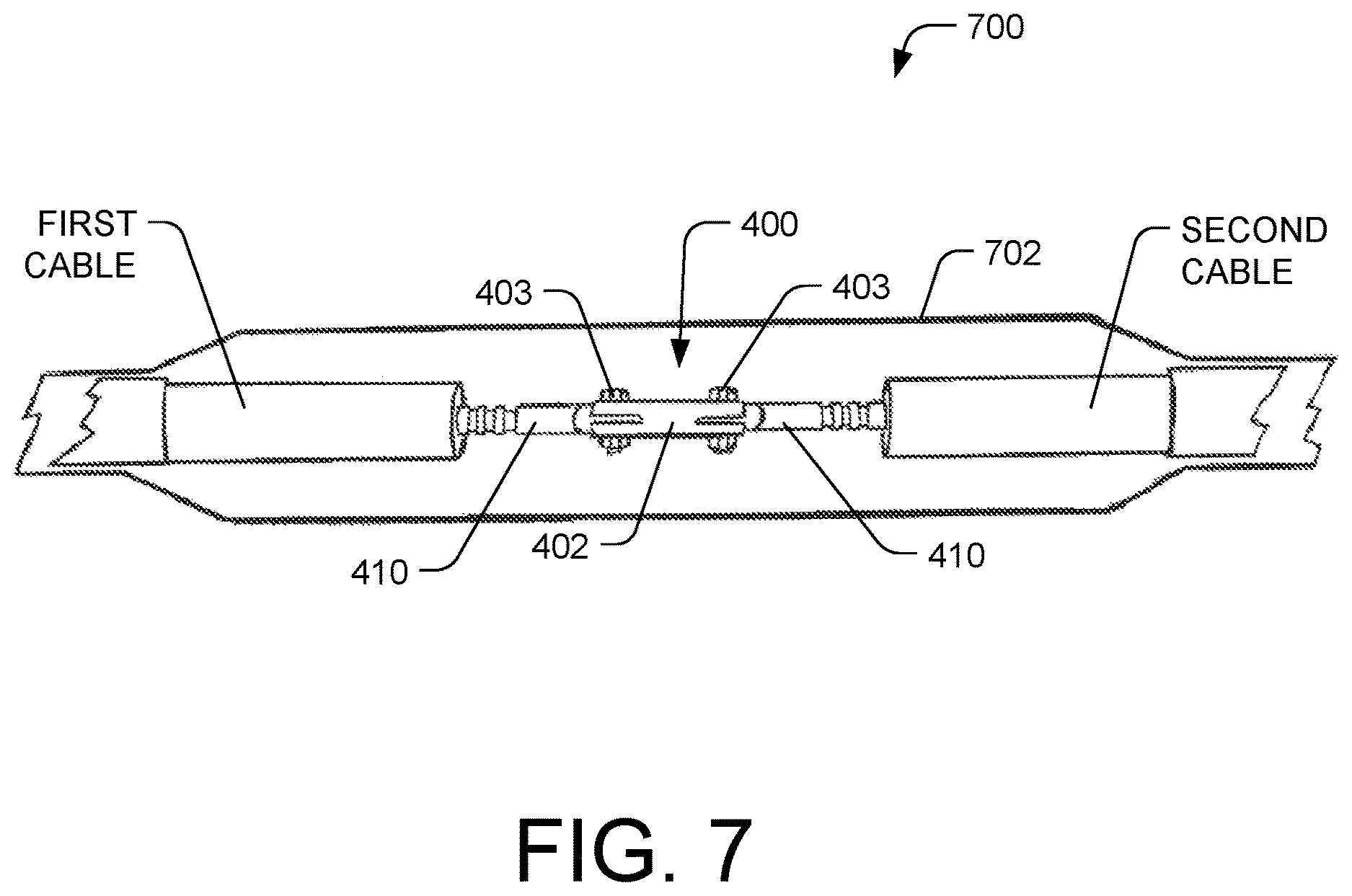 Patent US12620729 Figure 7 – Reversible splice connector