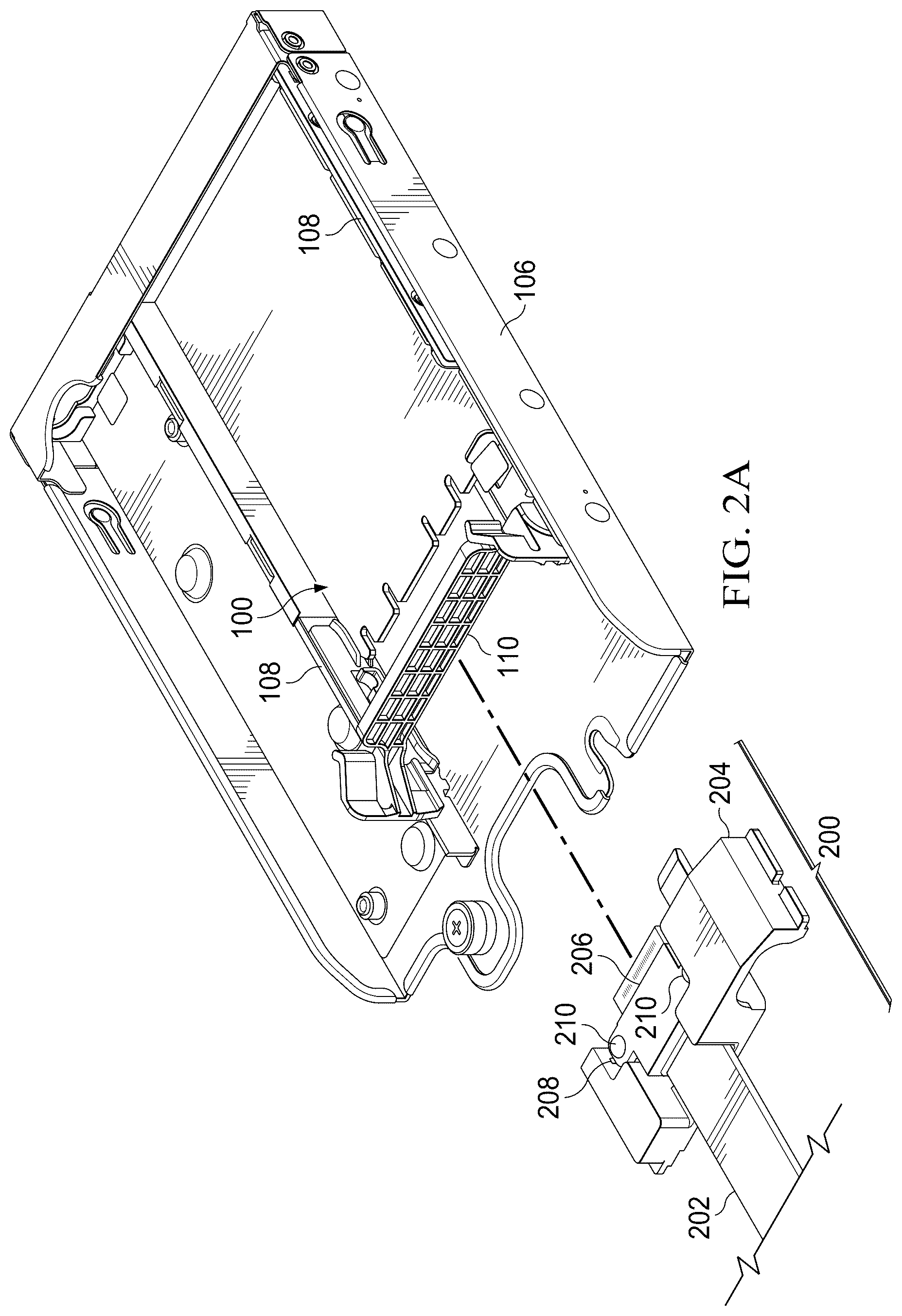 Patent US12620731 Figure 3 – Cable carrier adapter for connectivity to circuit board and connector