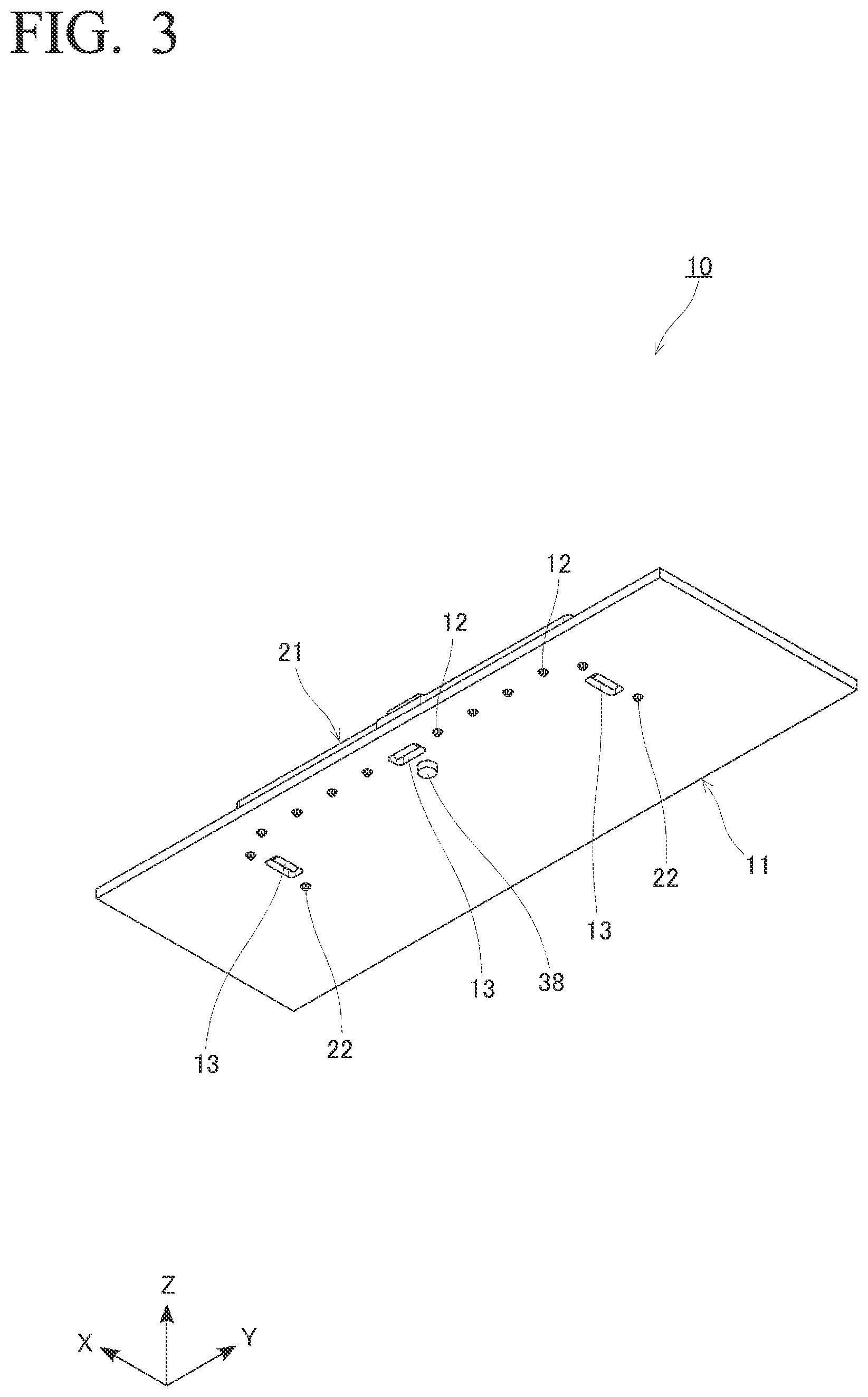 Patent US12620732 Figure 3 – Connector with substrate