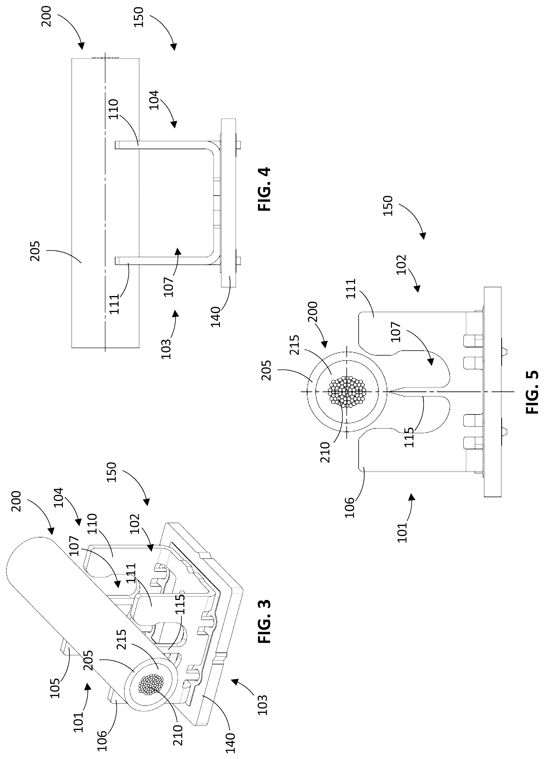 Patent US12620733 Figure 2 – Insulating piercing contact with wire retention feature