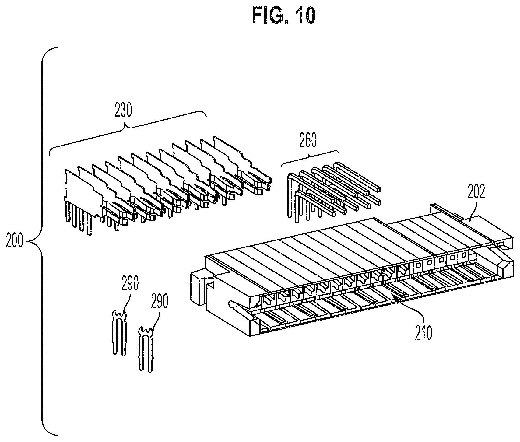 Patent US12620738 Figure 9 – Low-profile electrical connector
